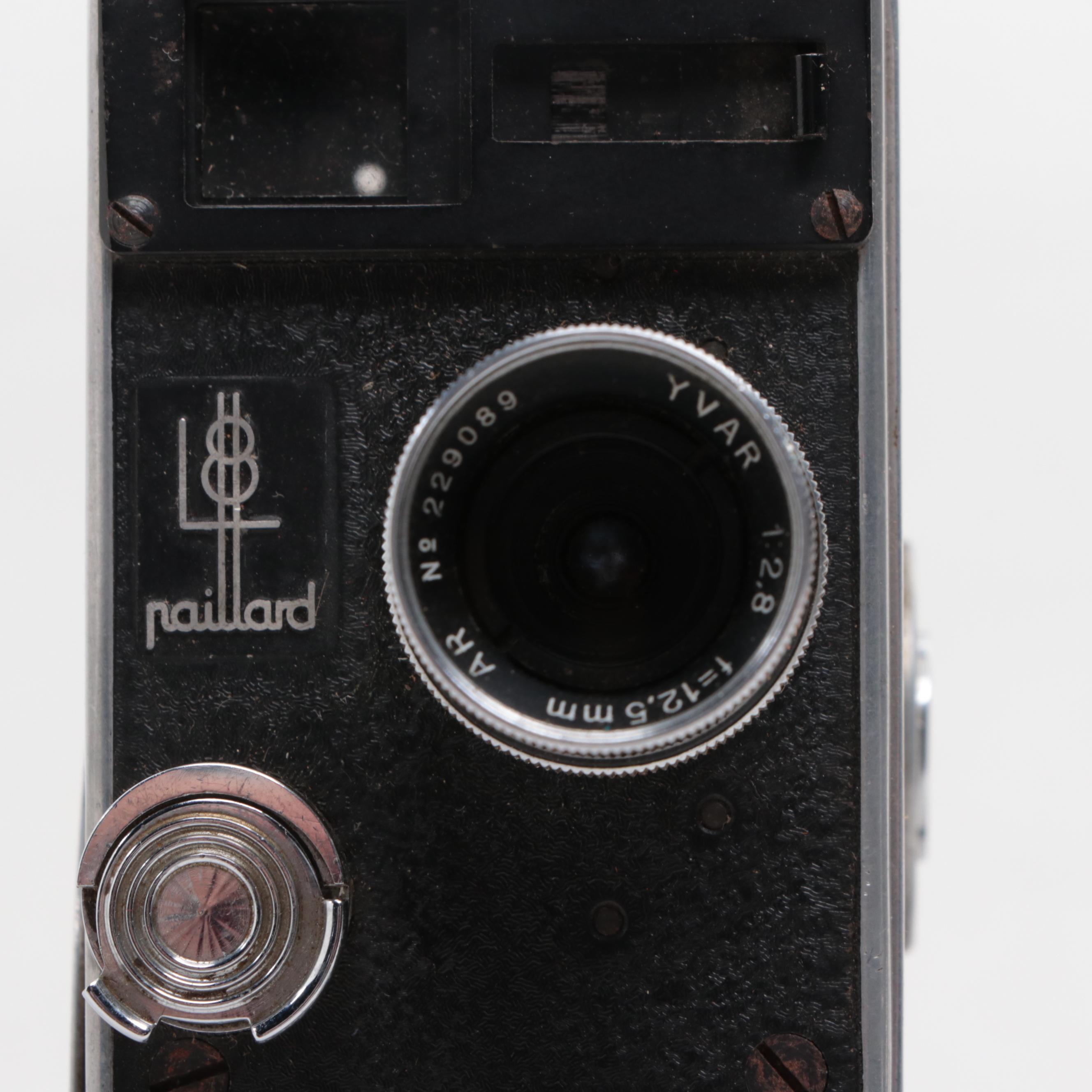 Zeiss Ikon Ikoflex and Nettar Cameras with Paillard-Bolex Movie Camera