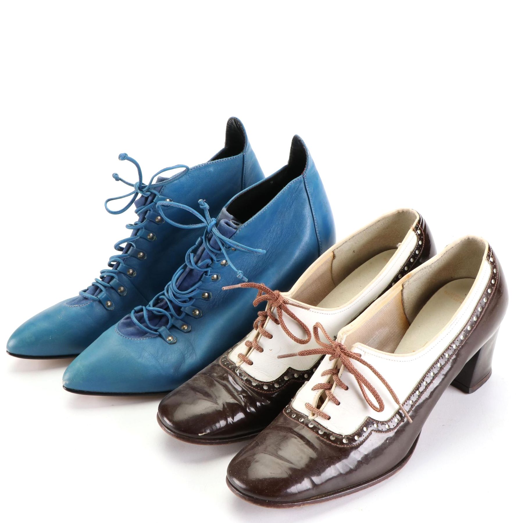 Socialites and 9West Booties and Wingtip Style Shoes