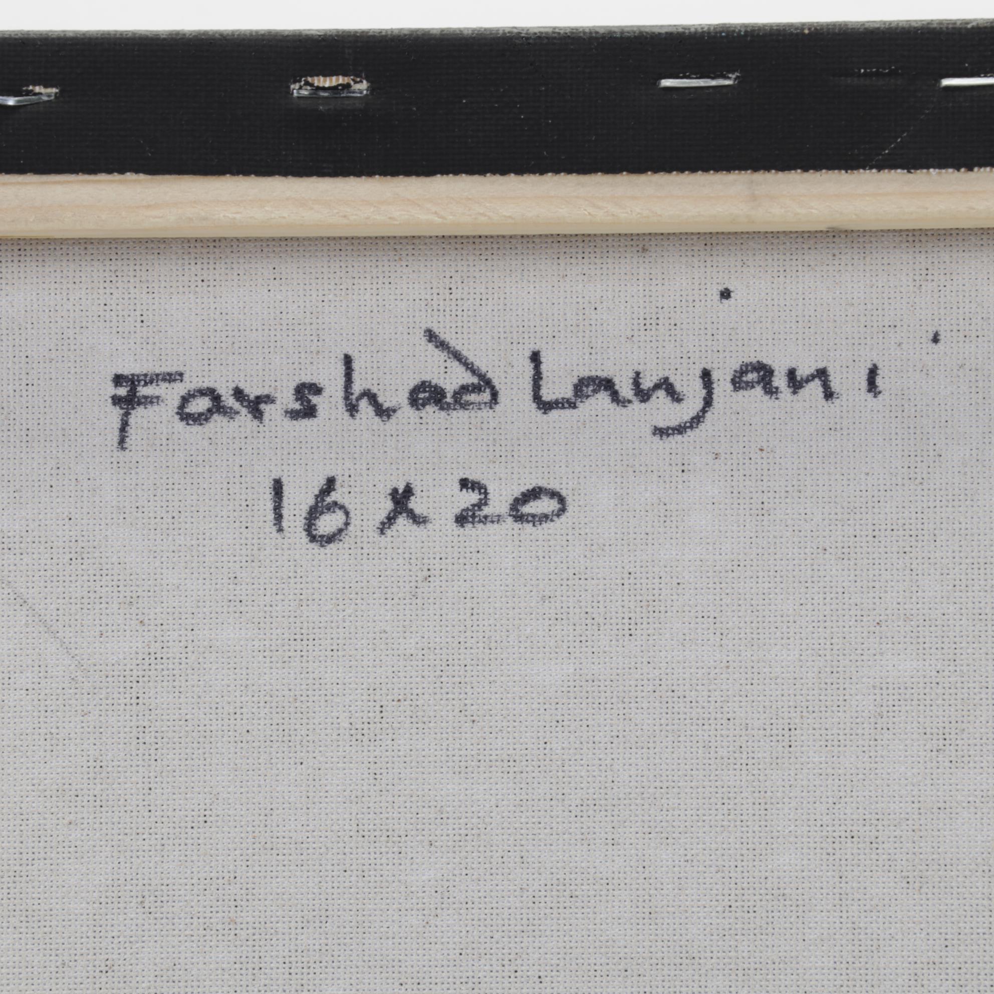 Farshad Lanjani Abstract Acrylic Painting, 21st Century