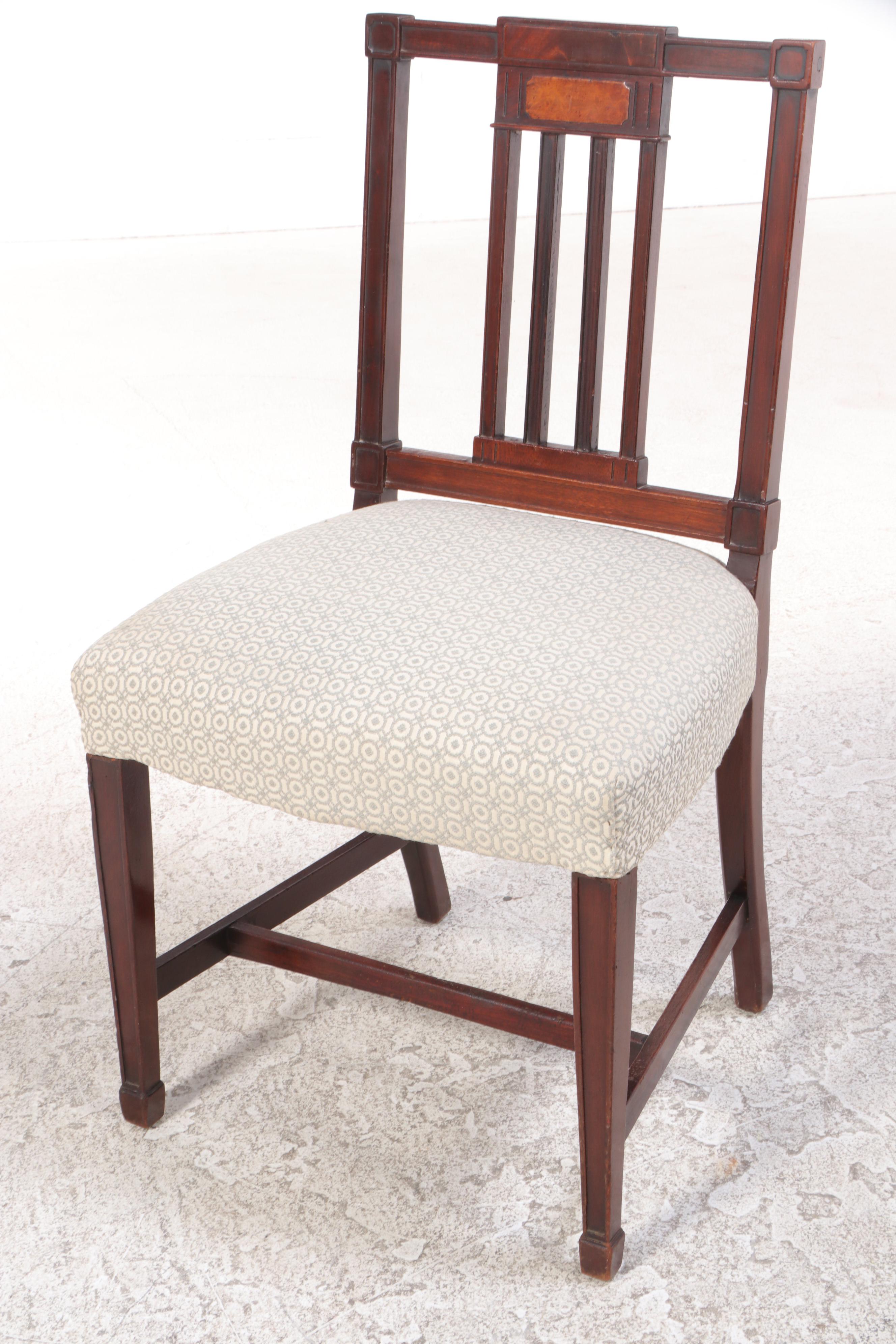 George III Style Chair w/ Federal Style Reproduction of George Washington's Desk