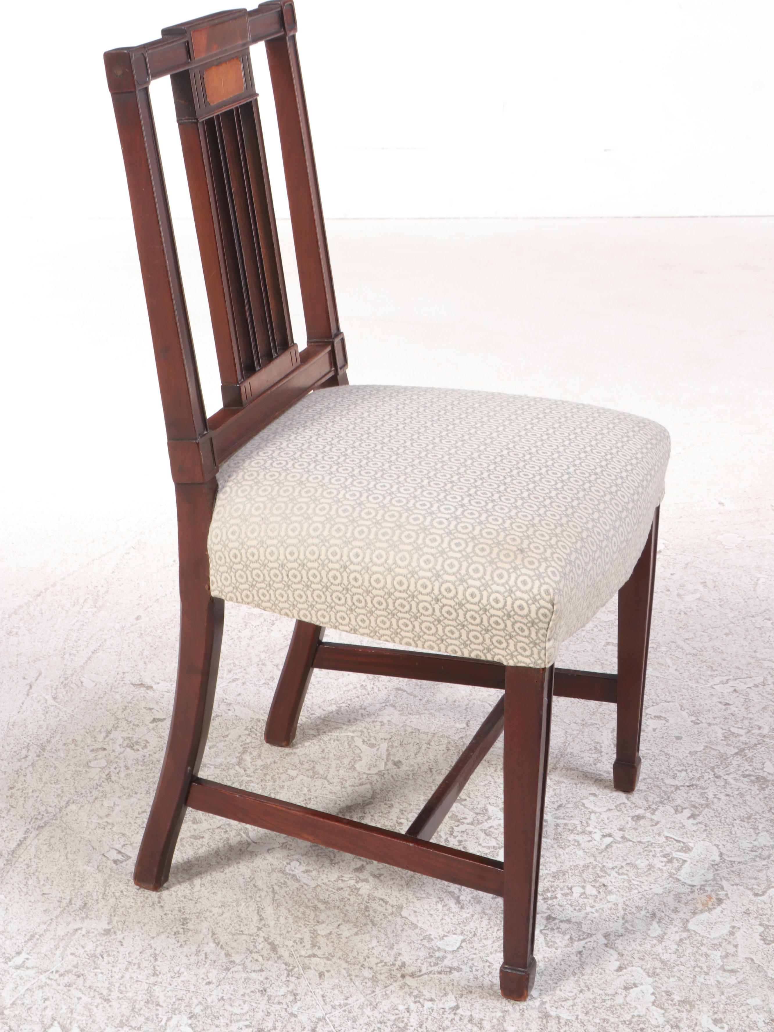 George III Style Chair w/ Federal Style Reproduction of George Washington's Desk