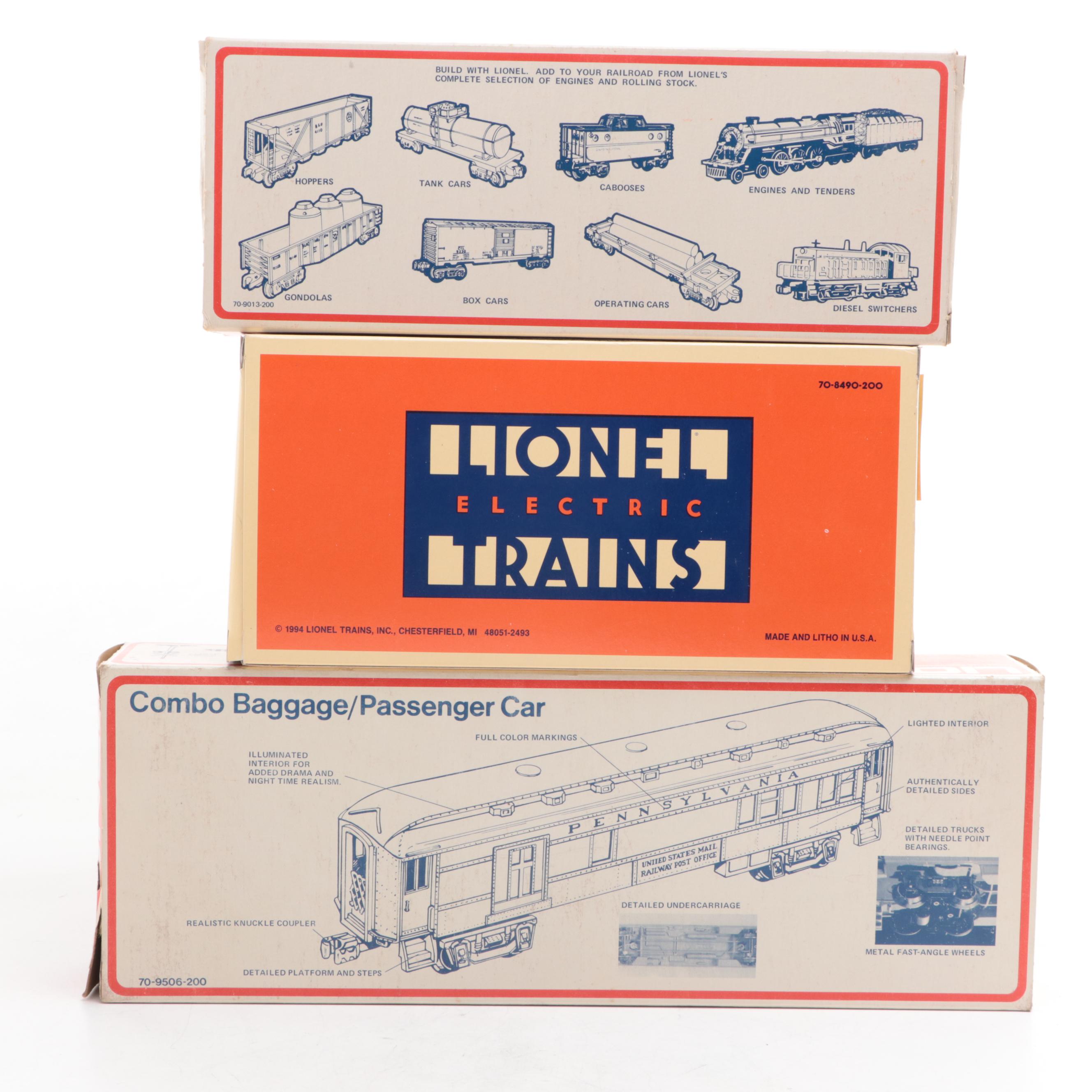 Lionel Trains Locomotive, Snoopy & Woodstock Handcar, Lionelville Trolley, More