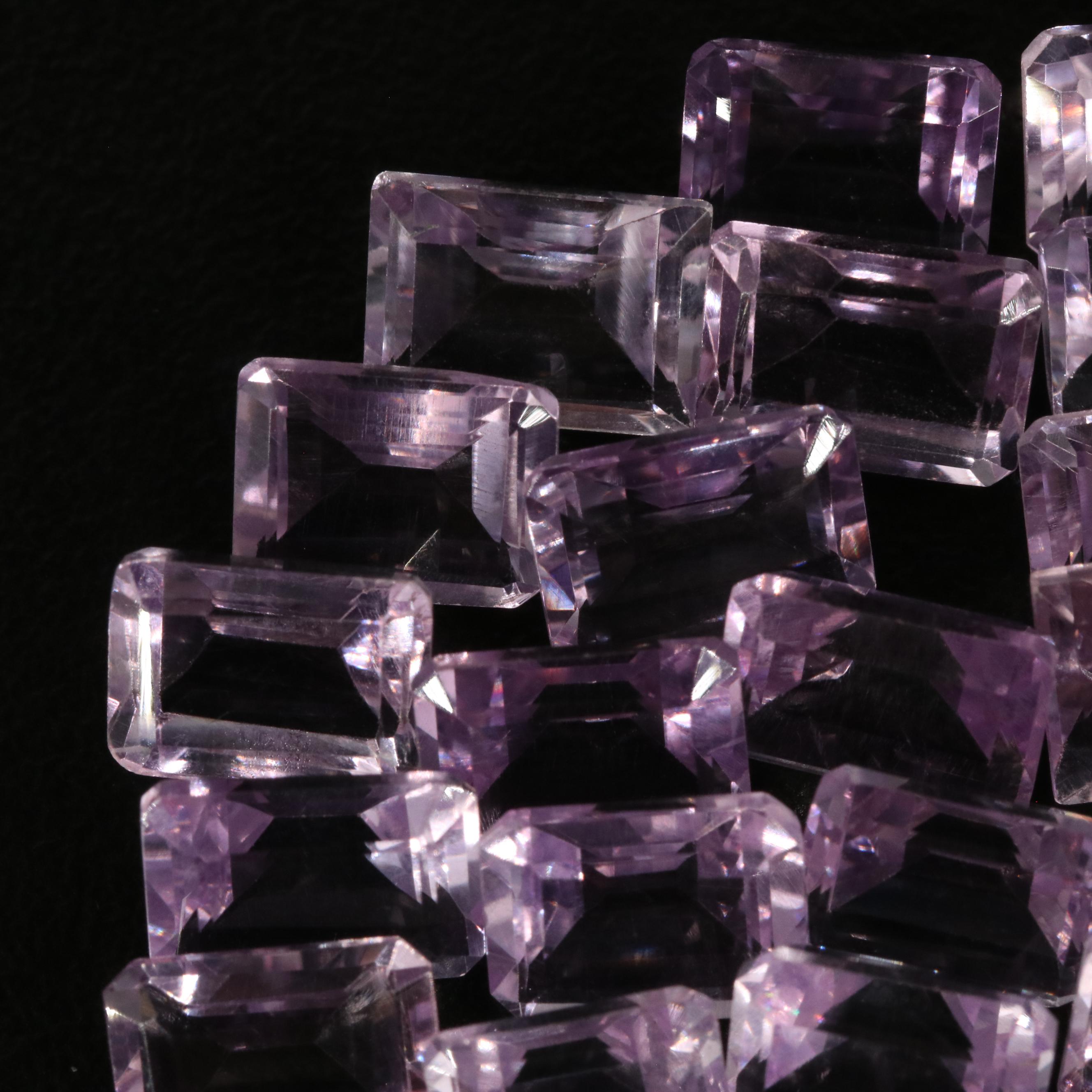 Loose 47.74 CTW Amethyst Lot