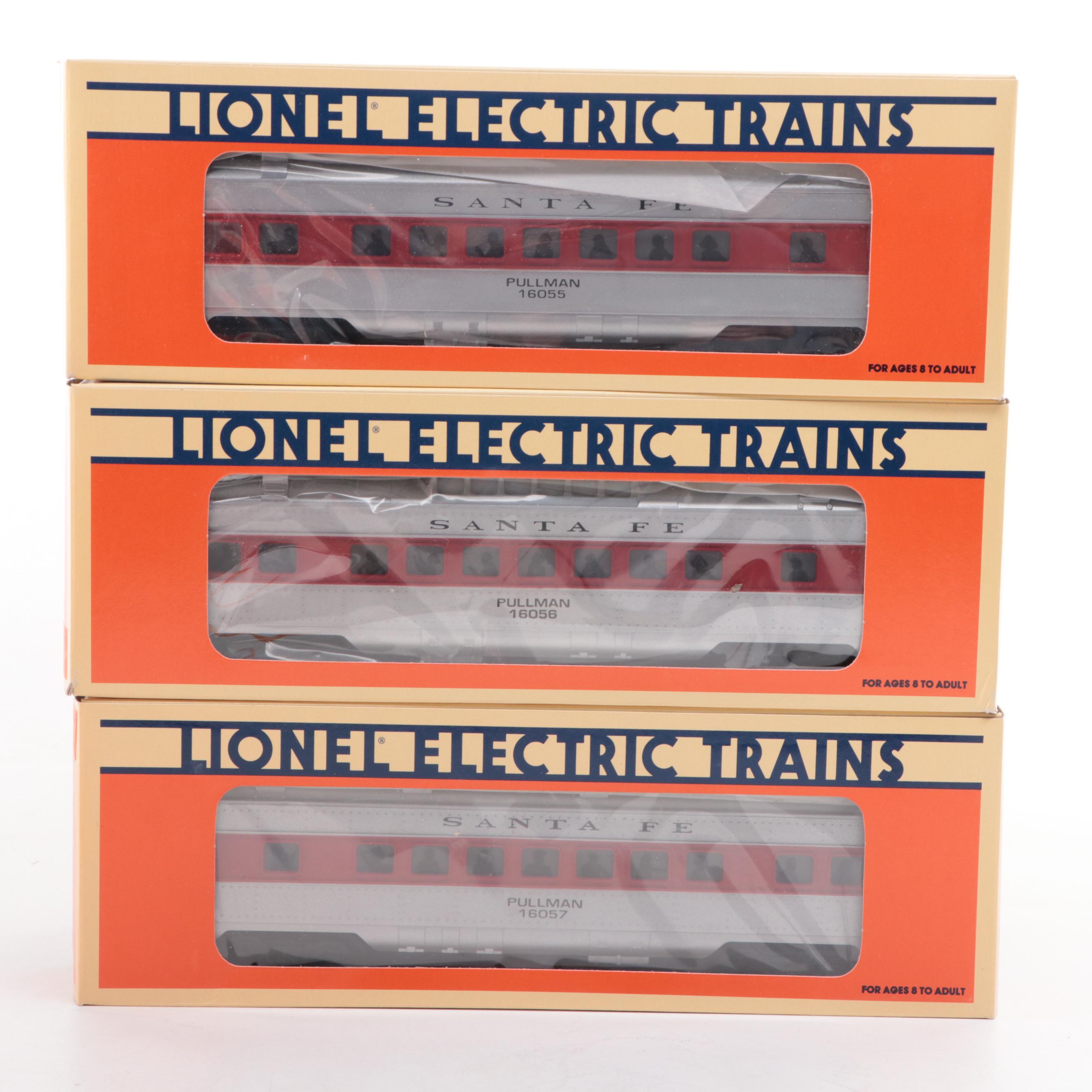 Lionel Santa Fe Alco A-Unit with Passenger and Observation Cars