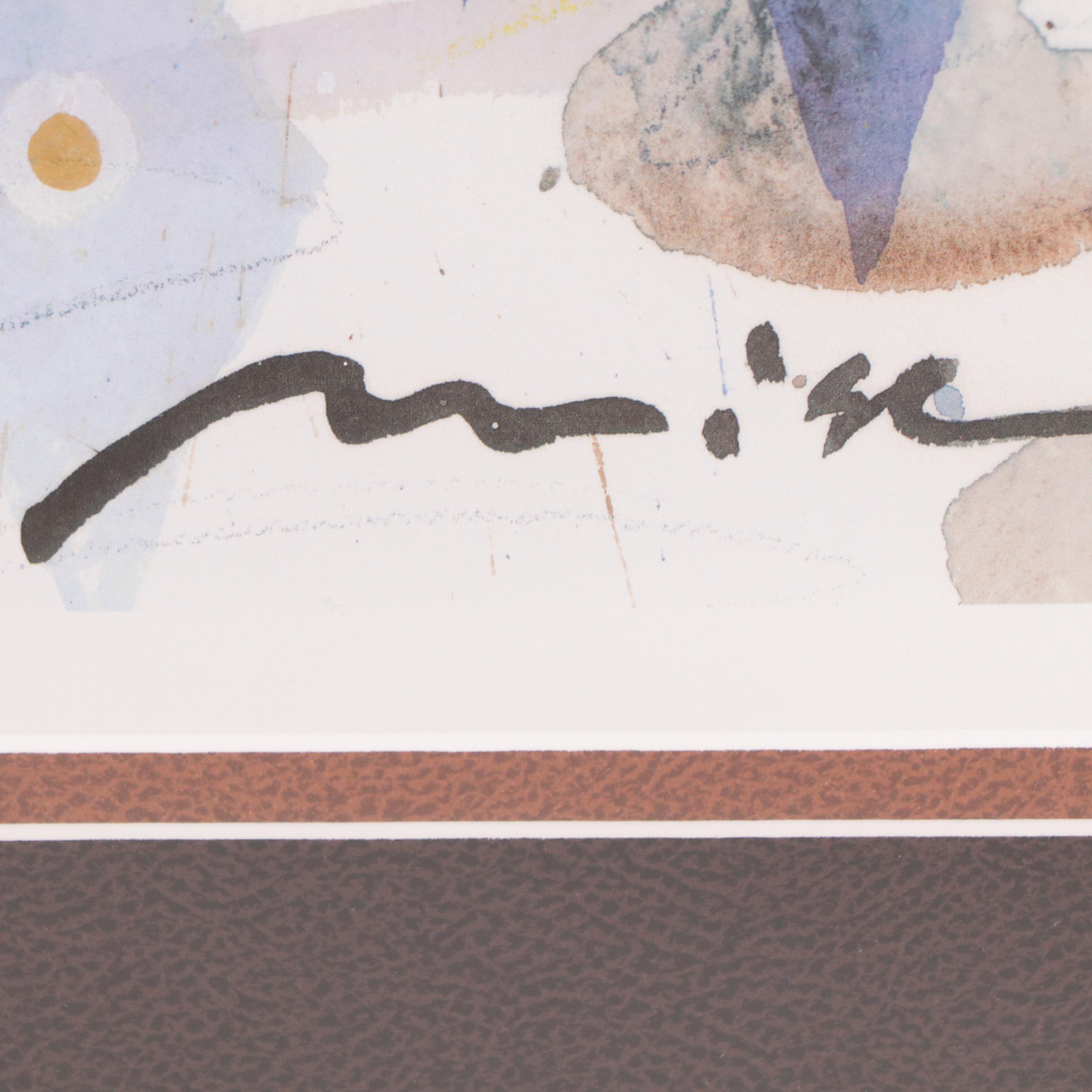 Kentucky Derby 2007 Offset Lithograph Poster After Misha Lenn