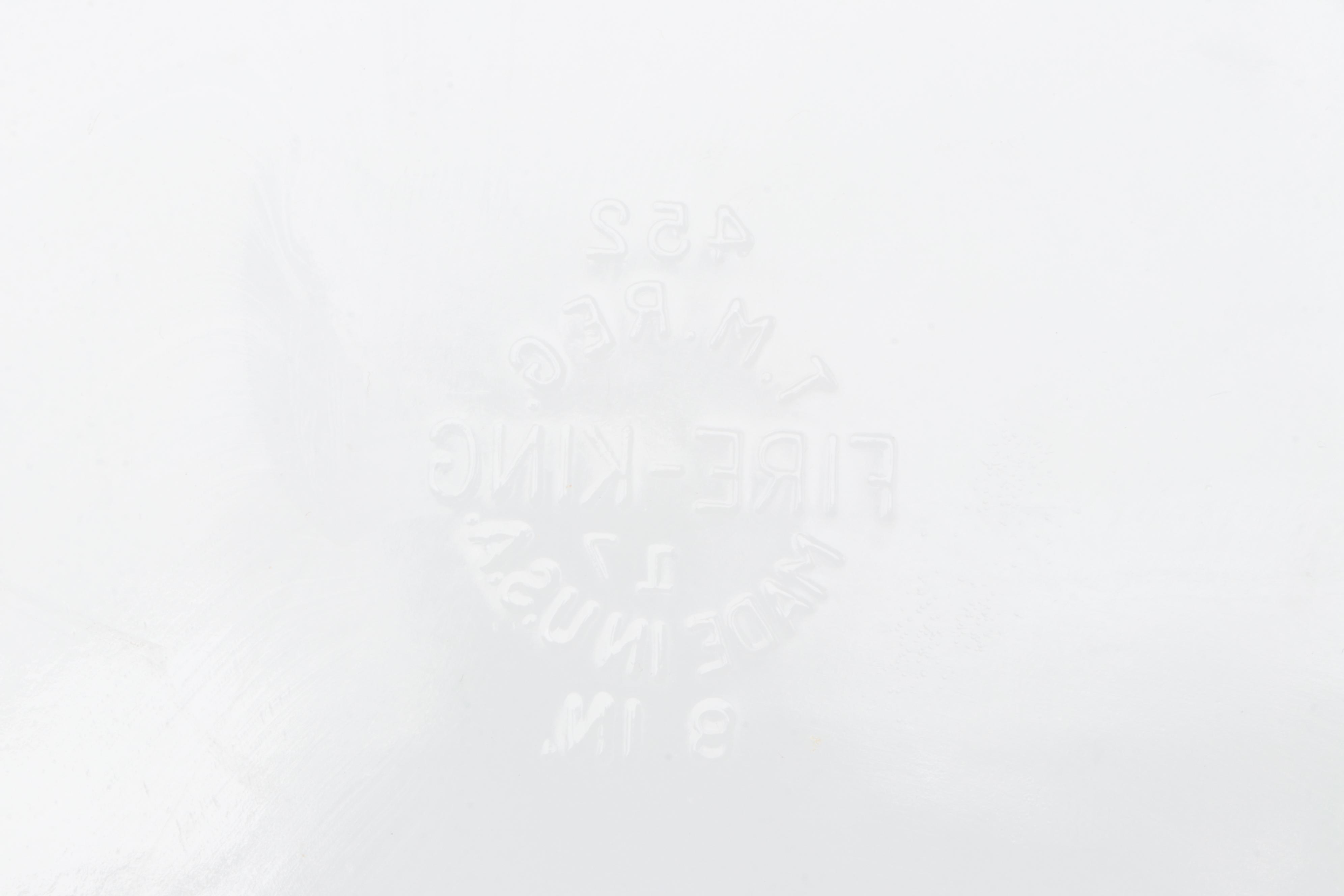 Anchor Hocking Fire-King "Fruit" Tableware with Cobalt Glass Dinnerware