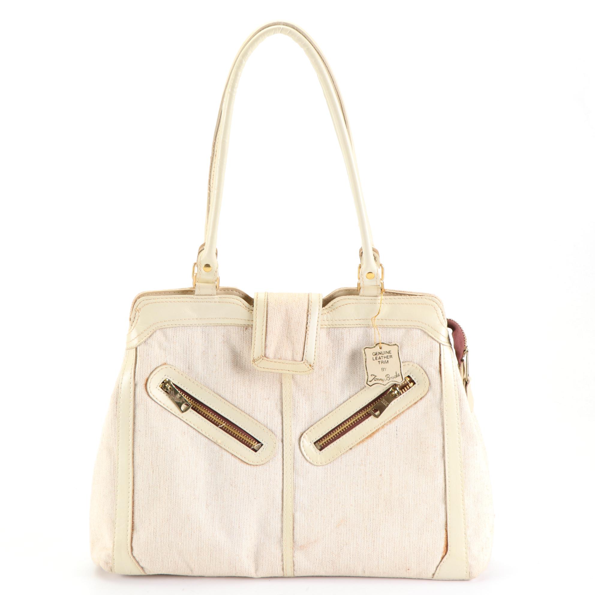 Bag Bazaar Two-Tone Shoulder Bag, Tammy Brooke Canvas Bag, and Other Handbags
