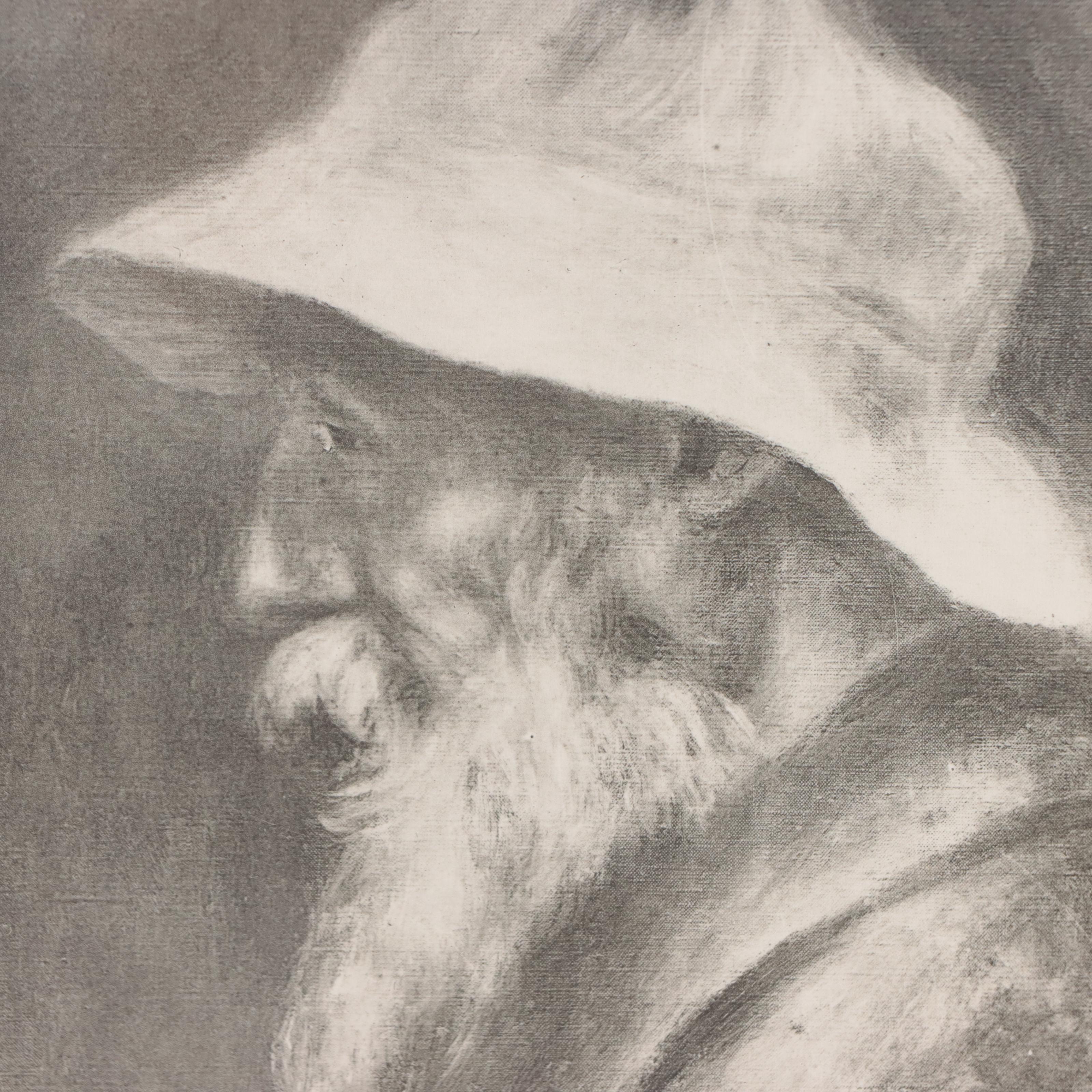 Collotype After Pierre-Auguste Renoir "Self-Portrait"