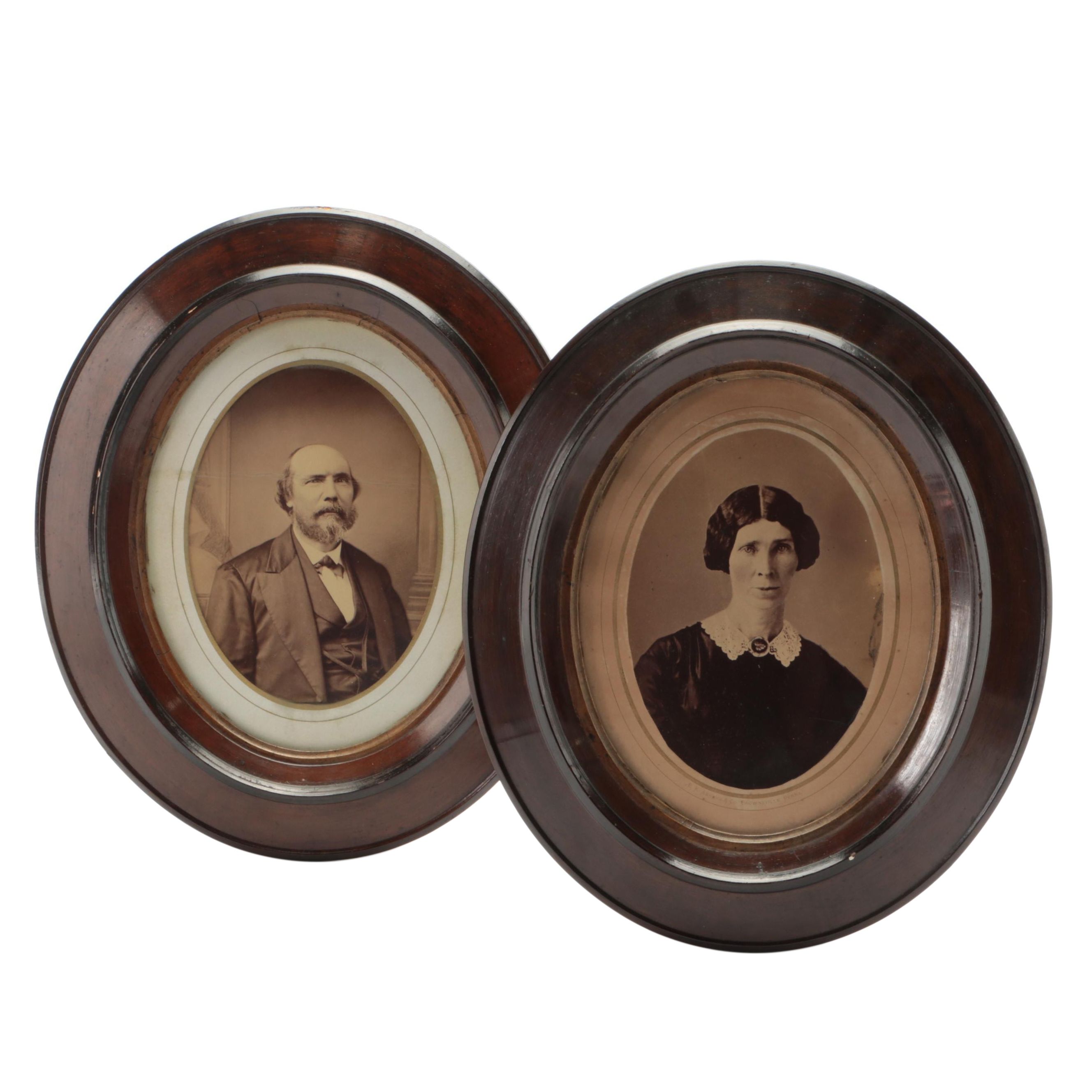 Albumen Print Portraits, Late 19th Century