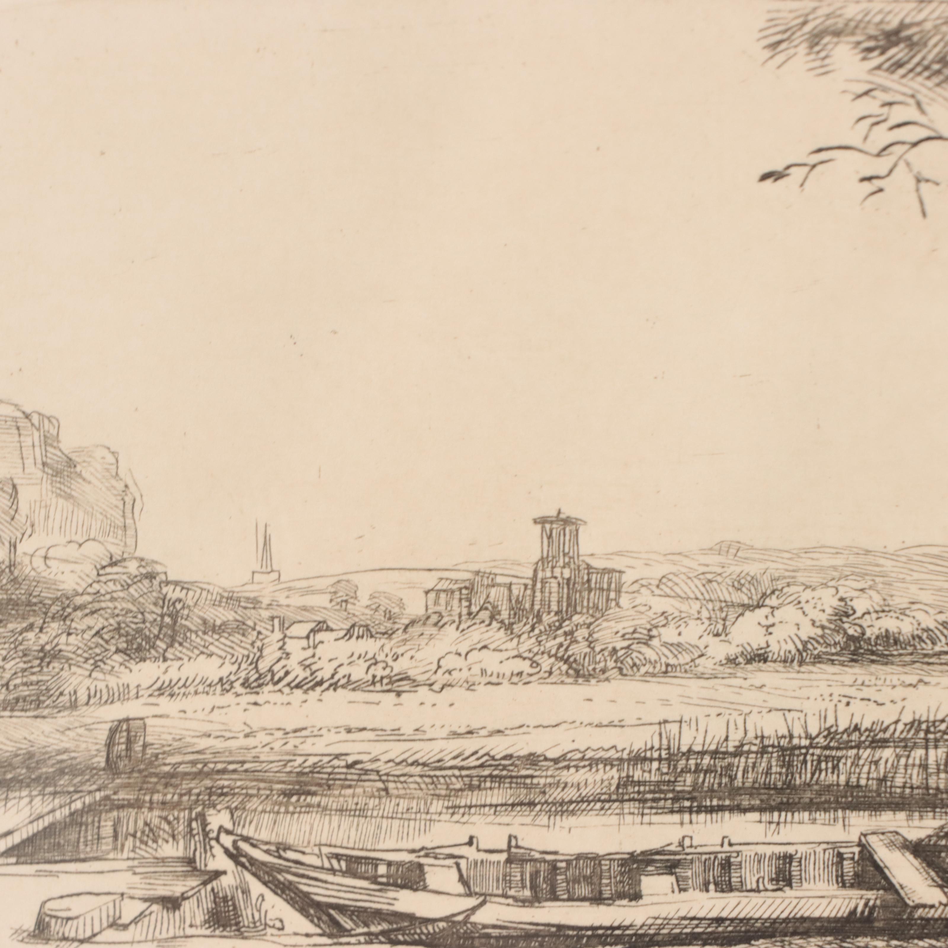 Amand-Durand Restrike Etching After Rembrandt van Rijn