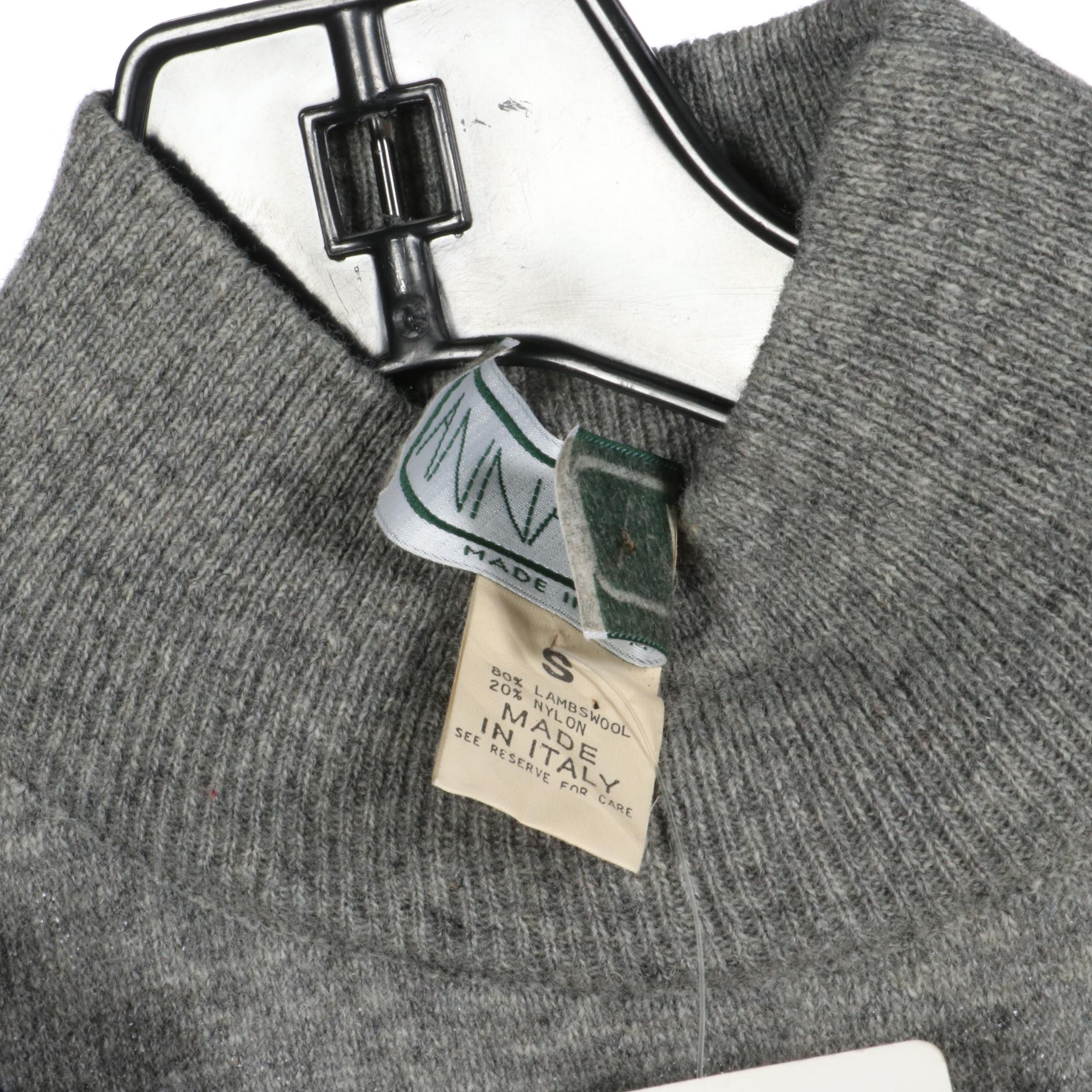 Anna Milani Turtleneck Sweater in Lambswool and Other Knits