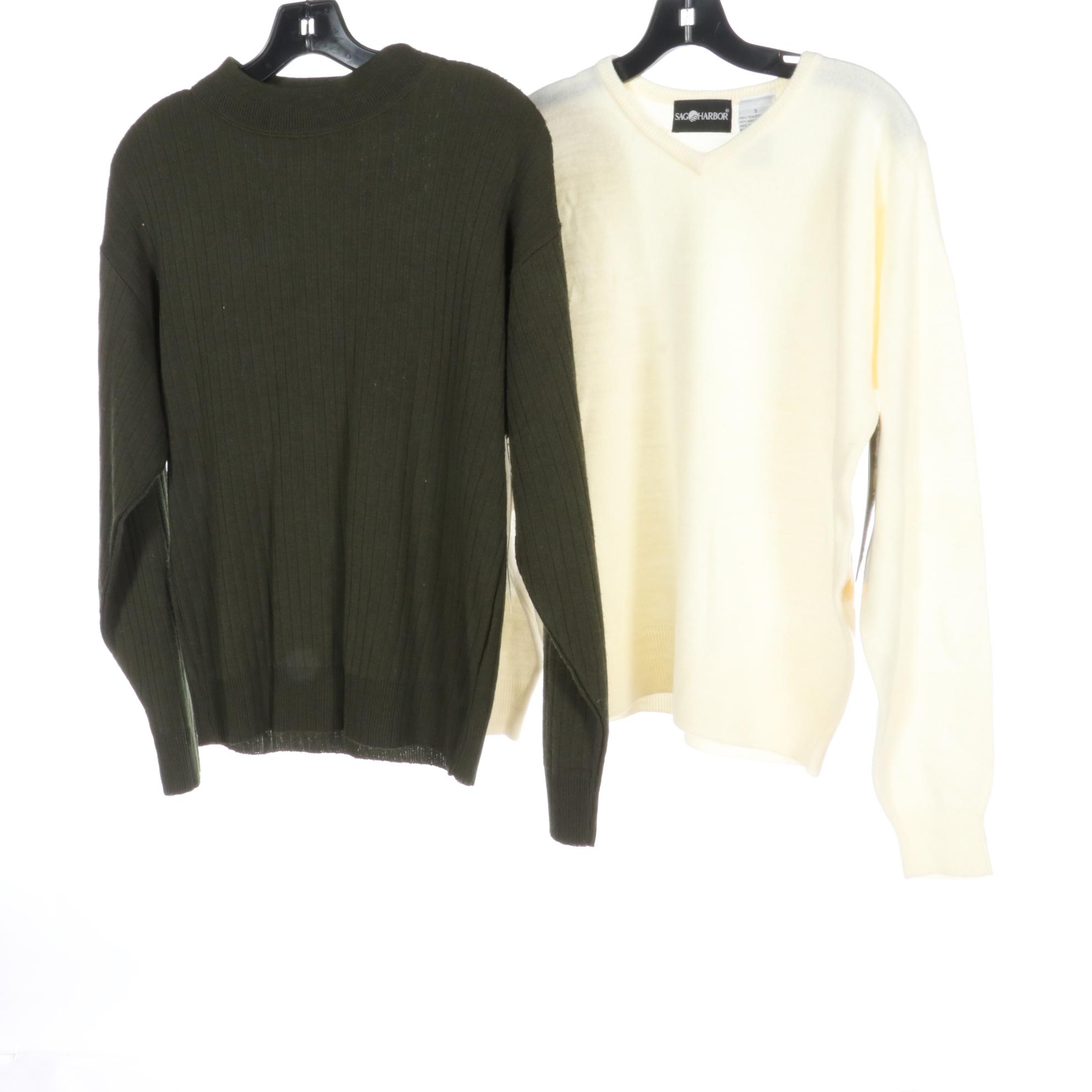 Anna Milani Turtleneck Sweater in Lambswool and Other Knits