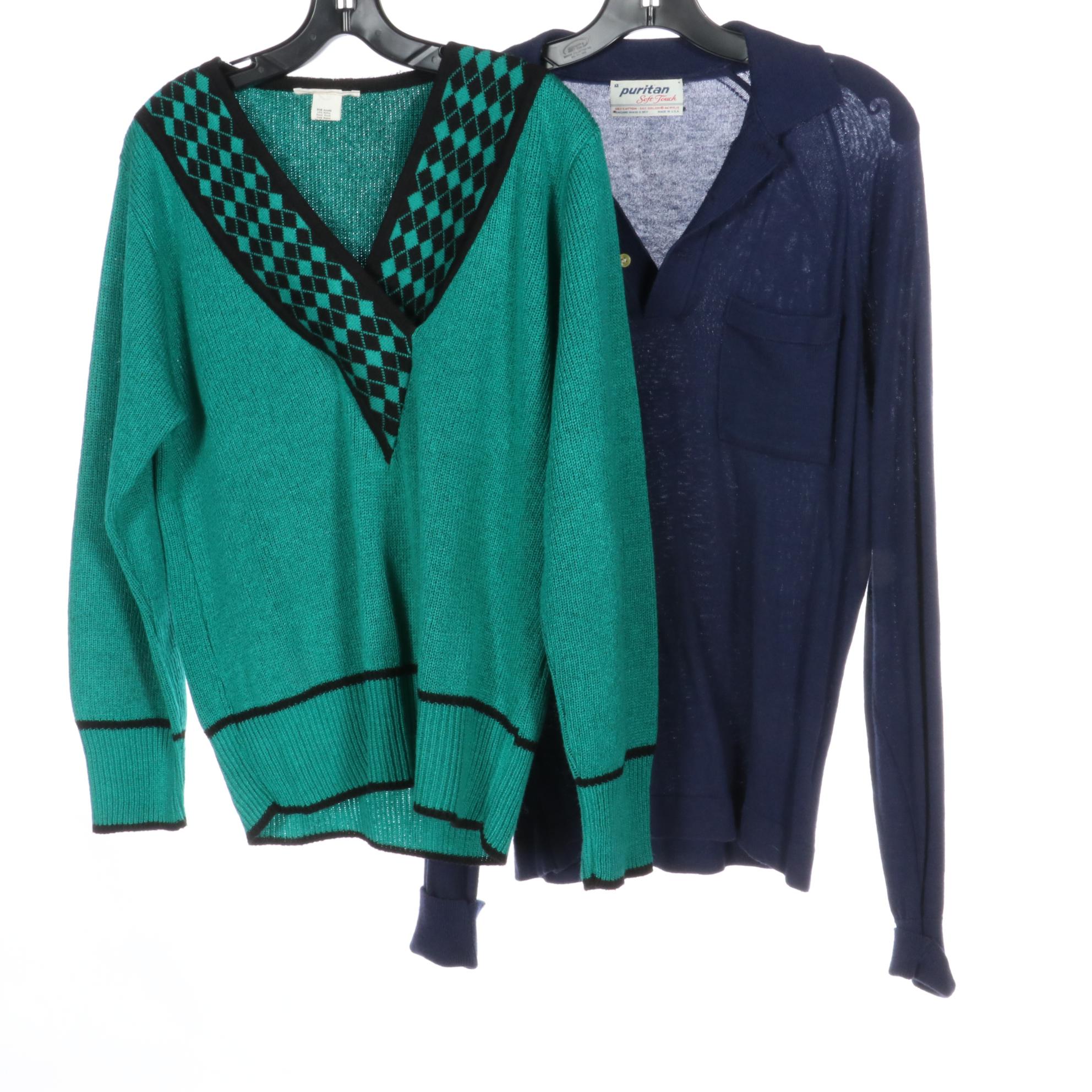 Anna Milani Turtleneck Sweater in Lambswool and Other Knits