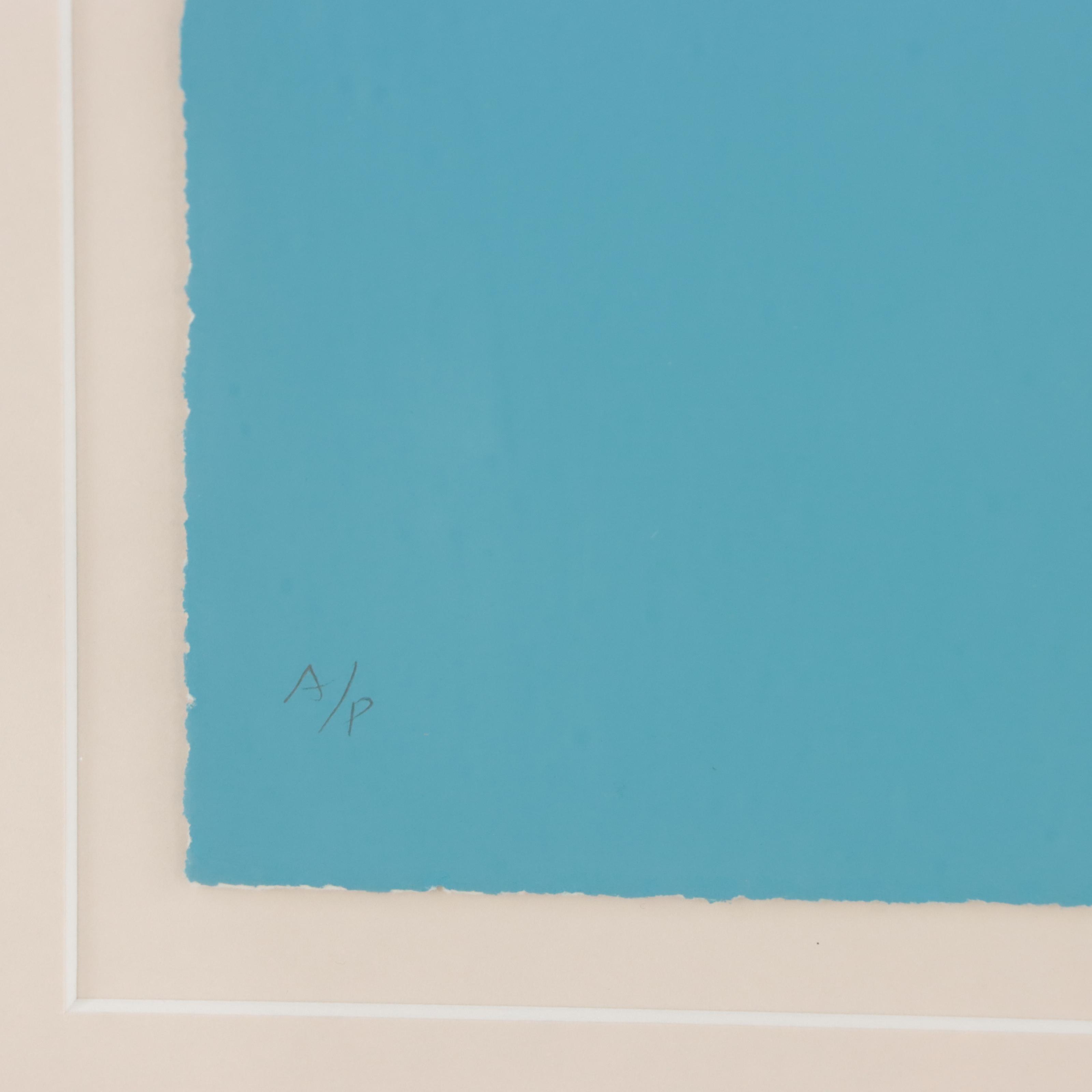 Kurt Larisch Serigraph "Dallas," Late 20th Century