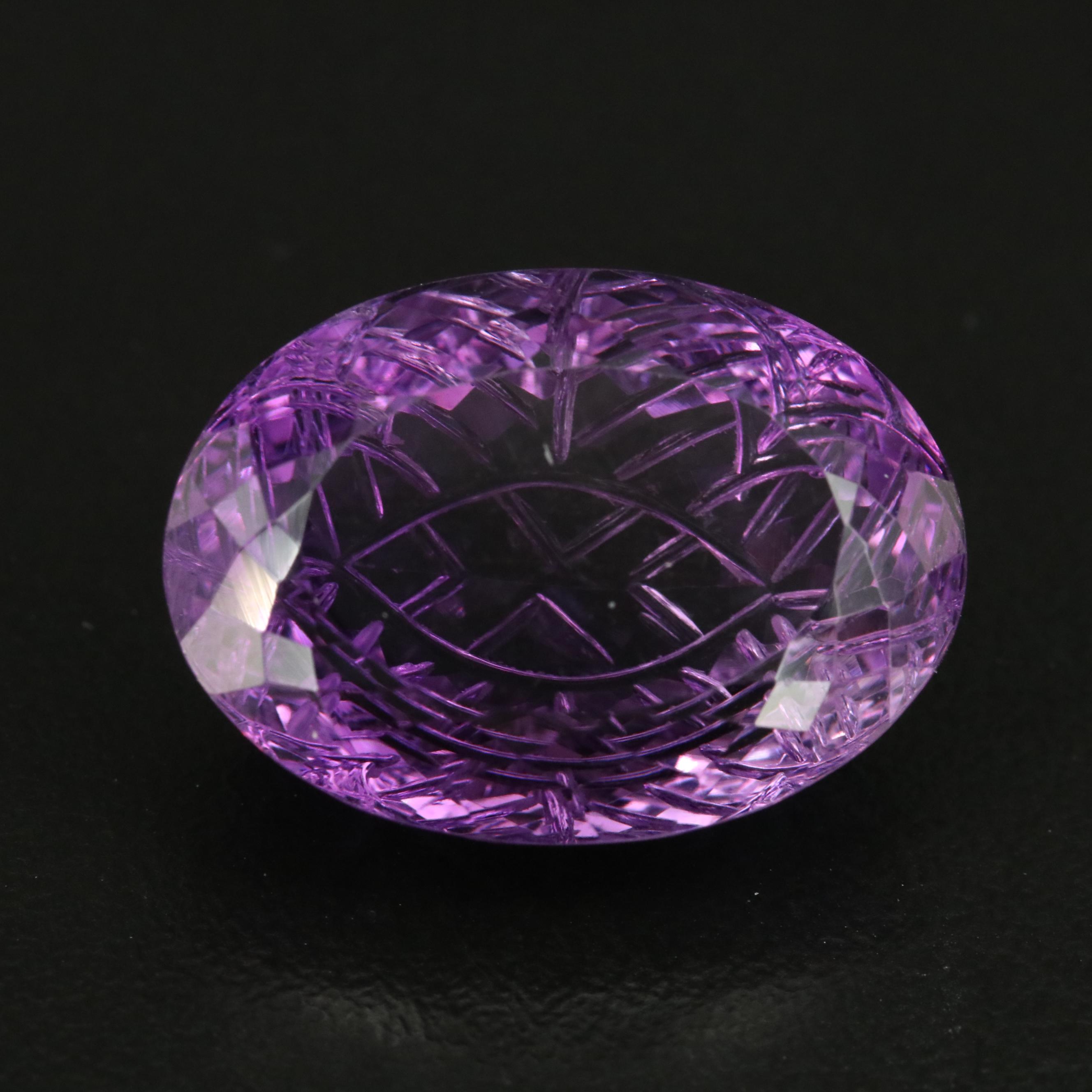Loose 31.14 CT Amethyst