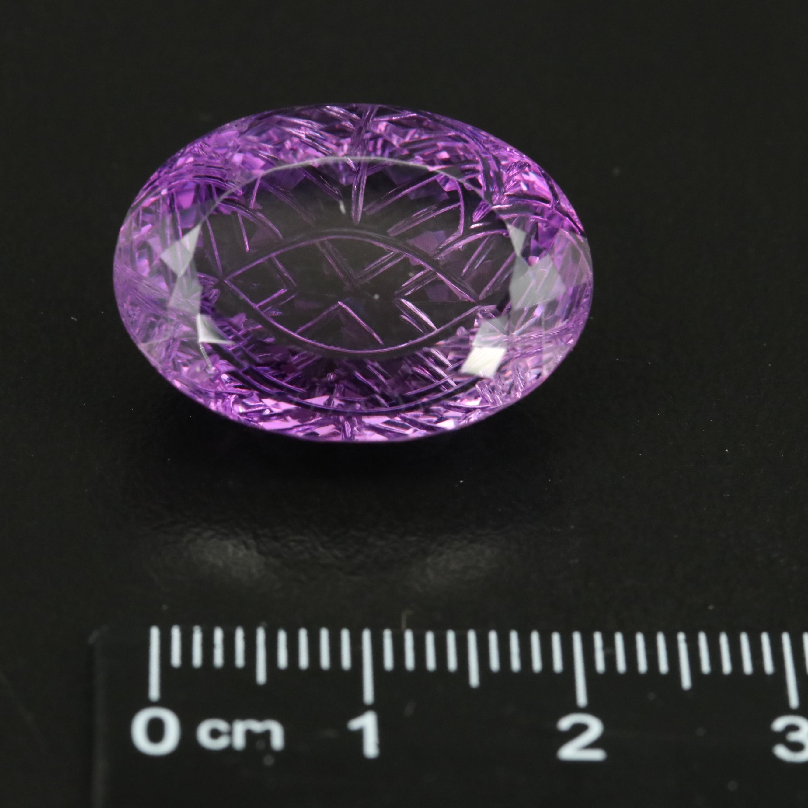 Loose 31.14 CT Amethyst