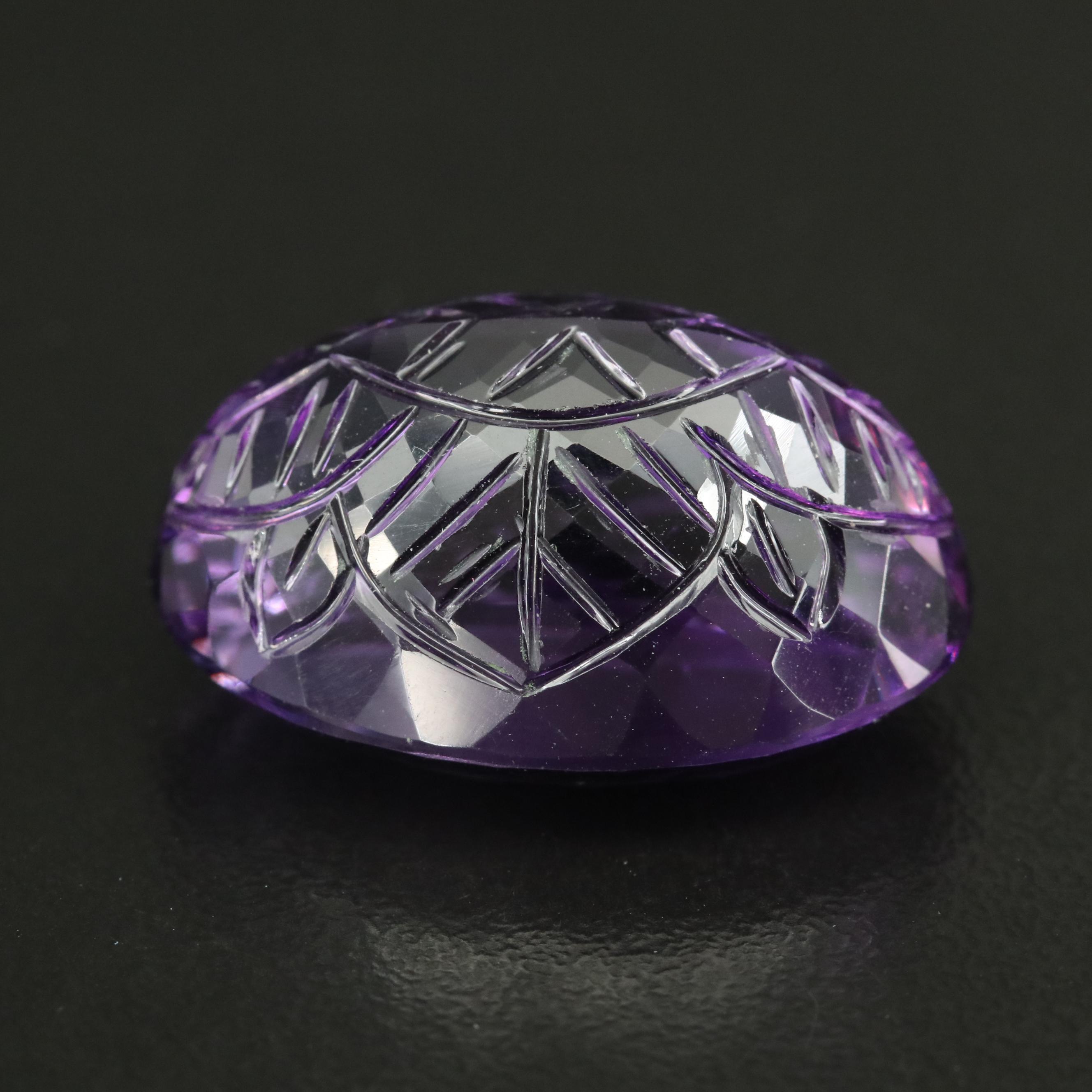 Loose 31.14 CT Amethyst