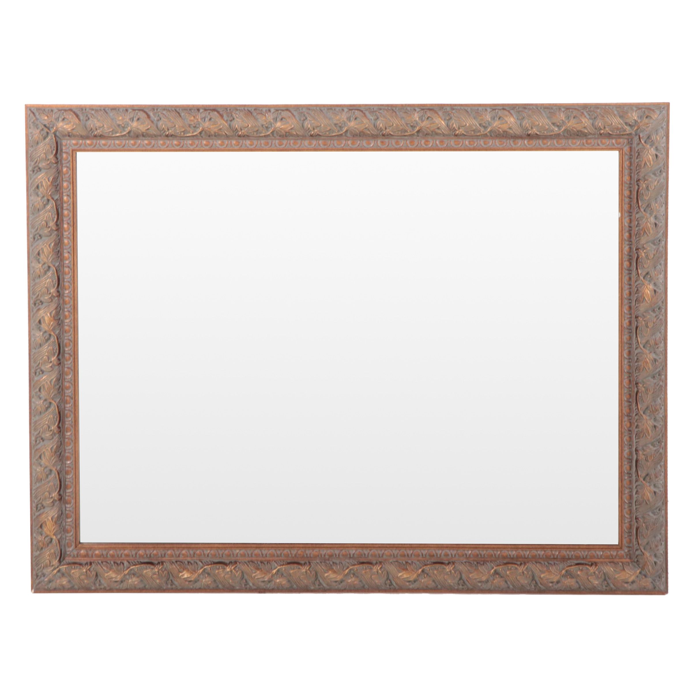 Neoclassical Style Parcel-Gilt Framed Wall Mirror