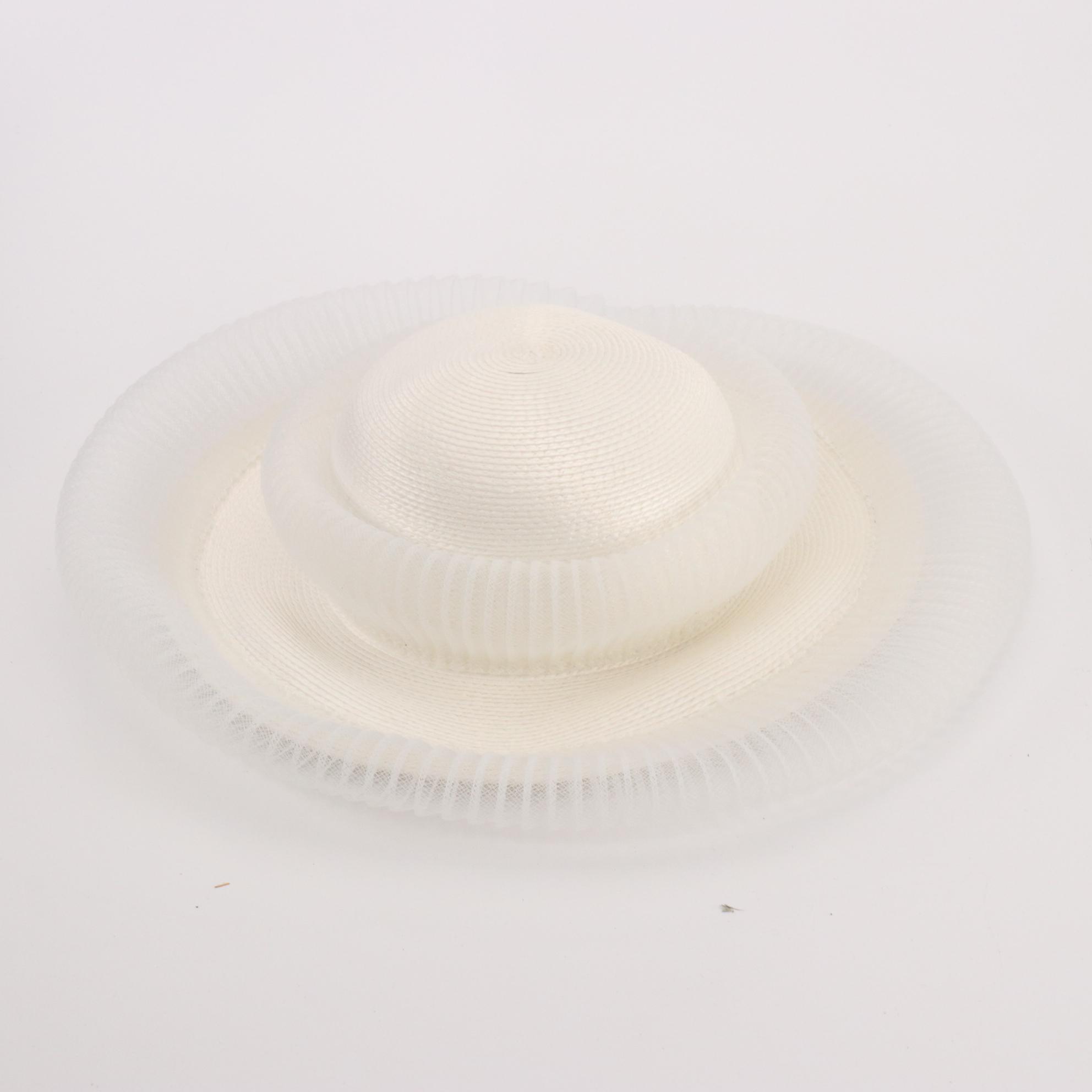 Ruth Alan Decorative Wide Brim Hat and Other Decorative Woven Straw Hats