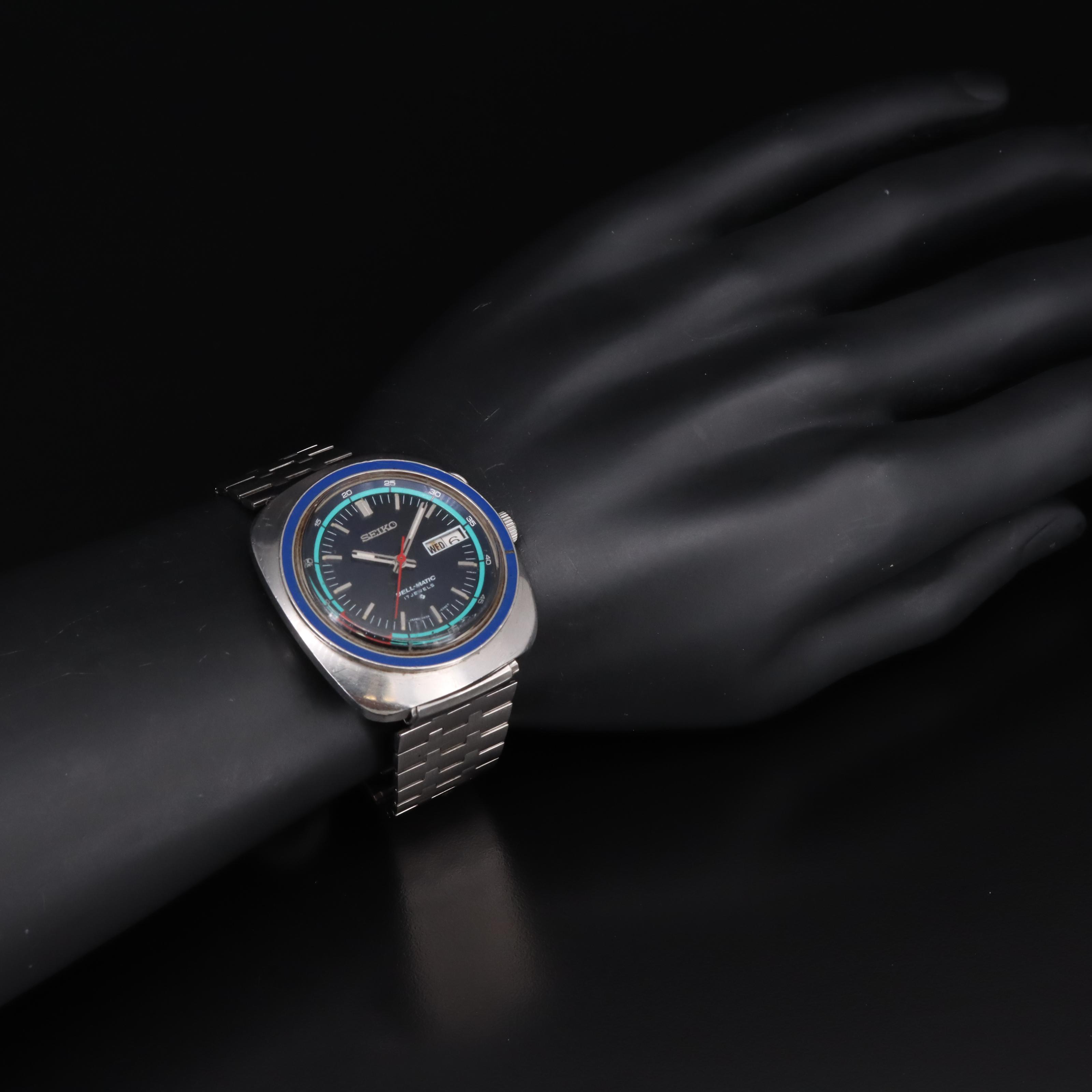 1970s Seiko Bell Matic Alarm Watch