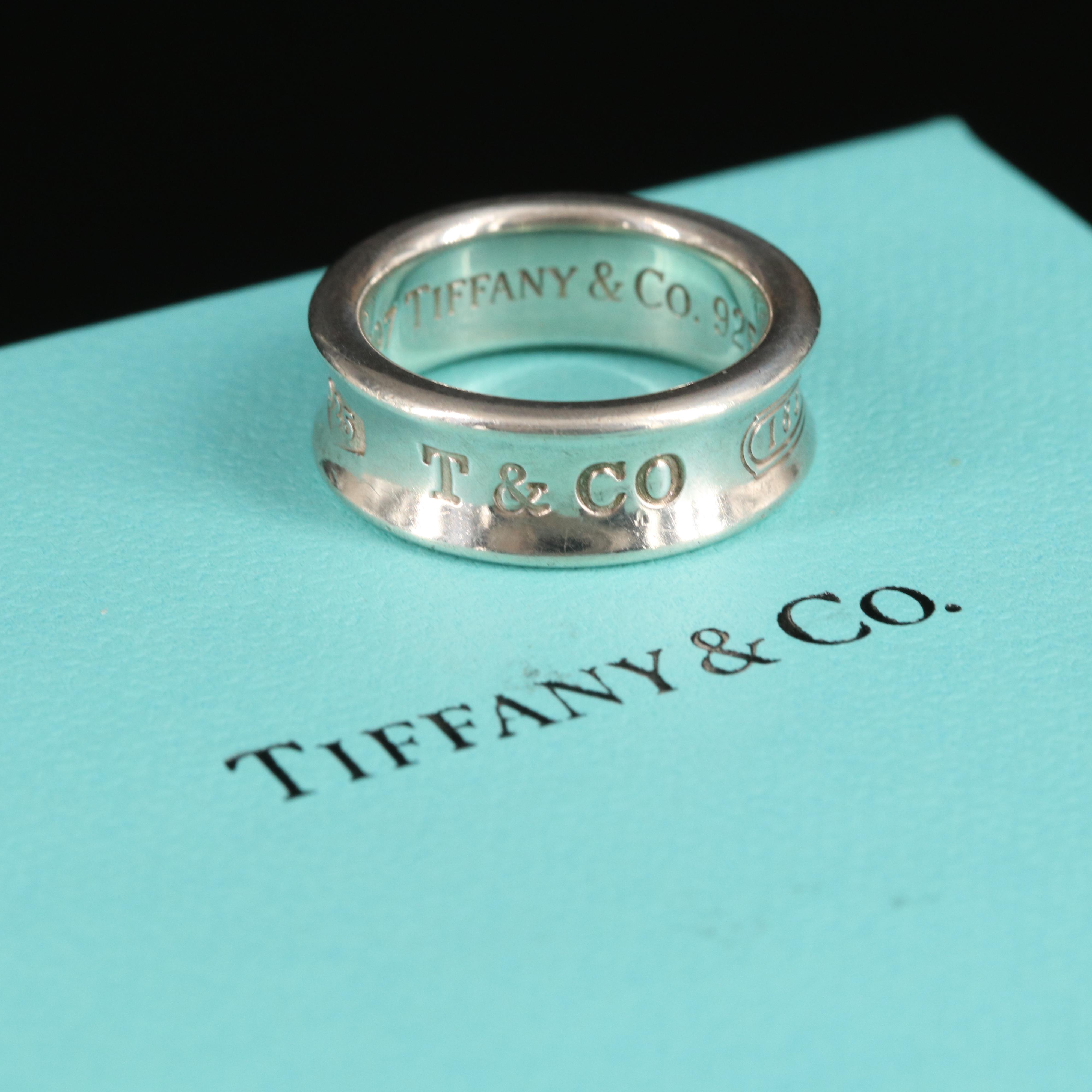 Tiffany & Co. "1837" Sterling Ring