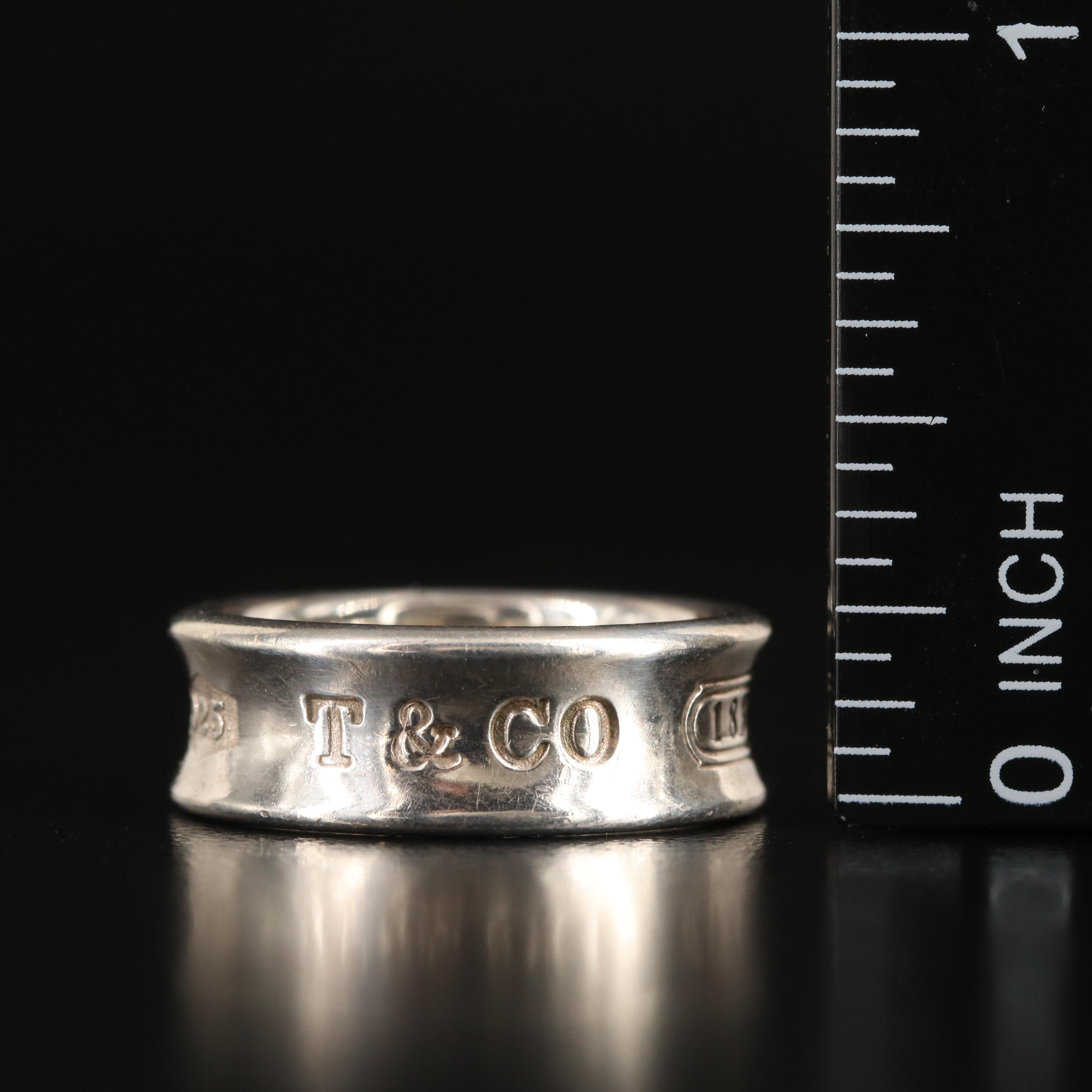 Tiffany & Co. "1837" Sterling Ring
