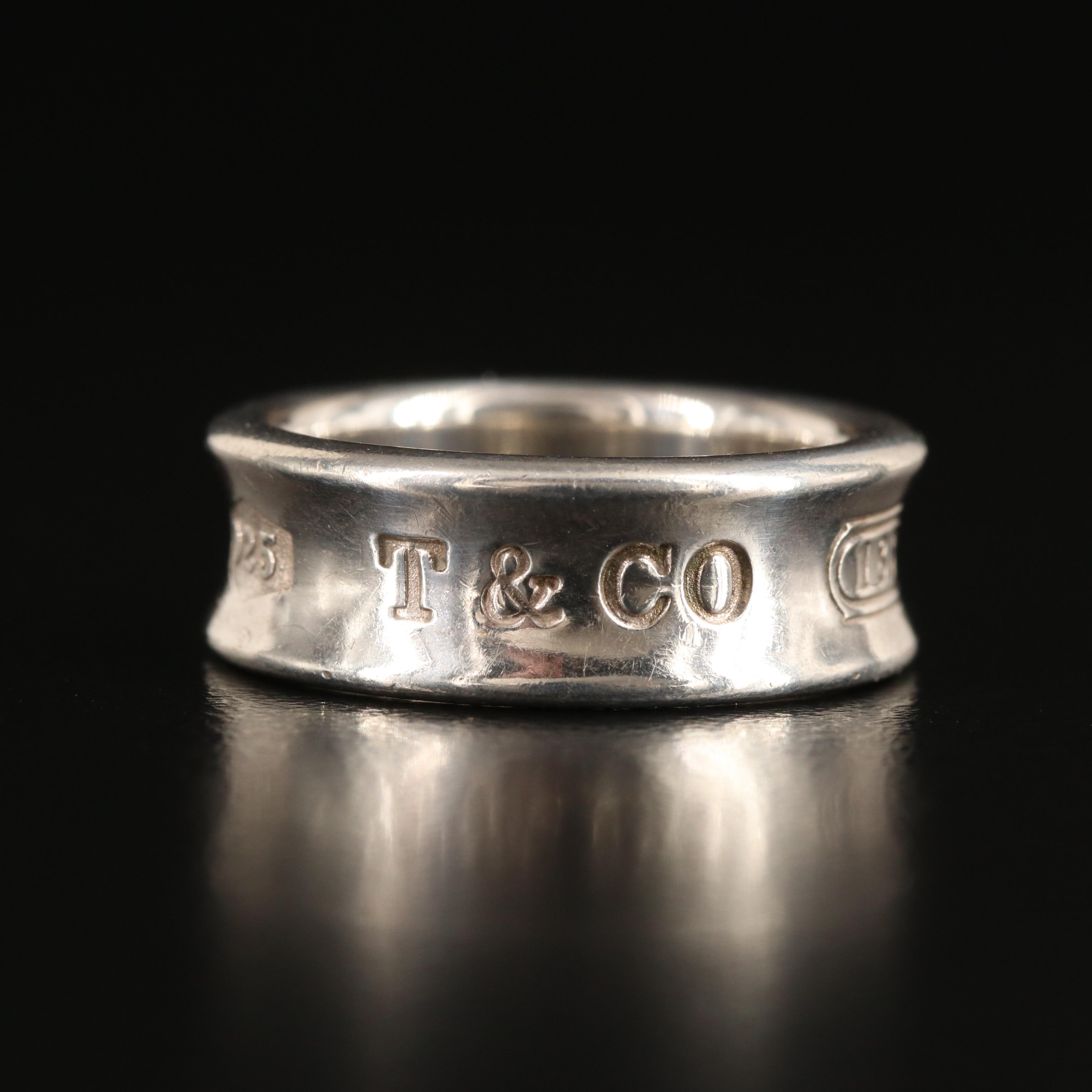 Tiffany & Co. "1837" Sterling Ring