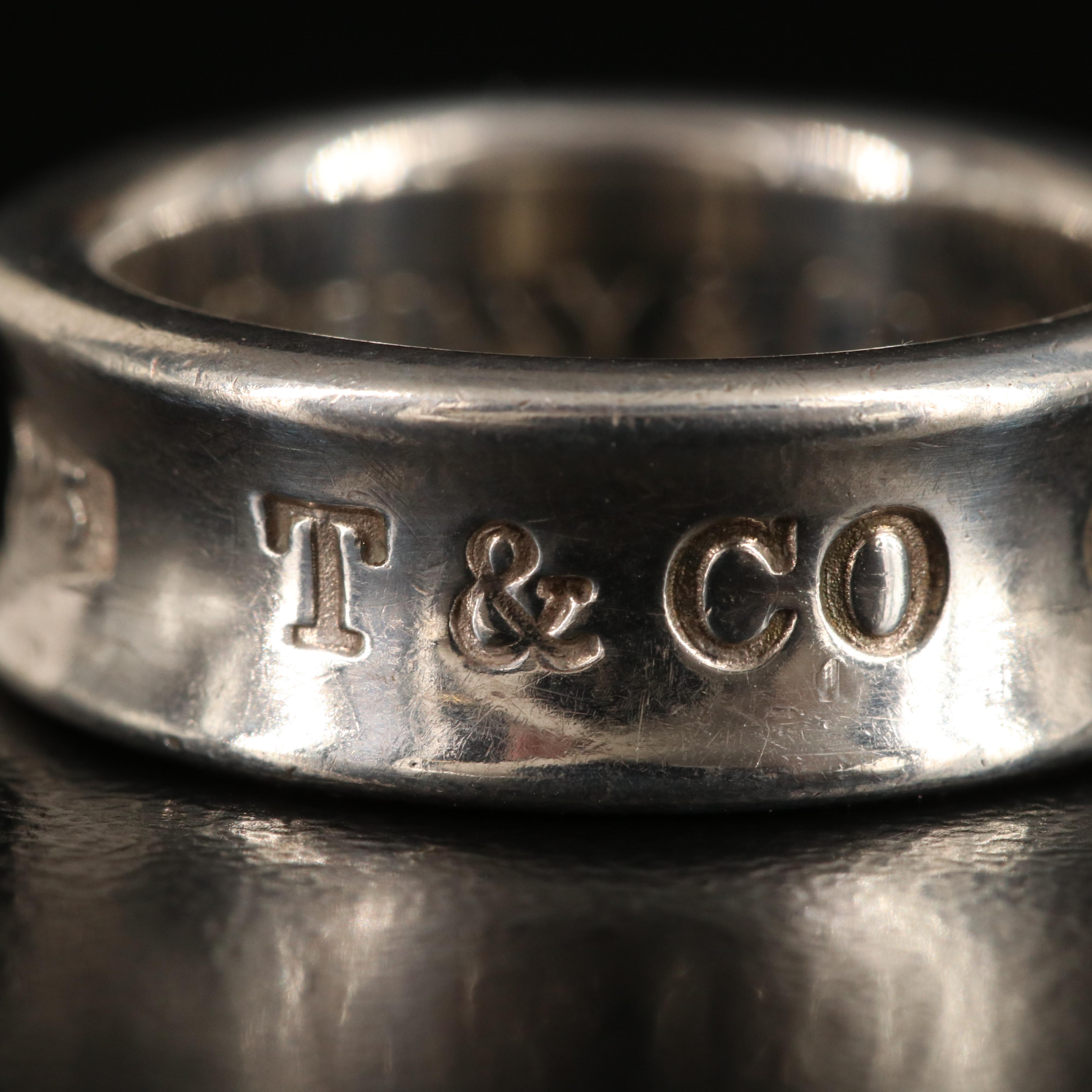 Tiffany & Co. "1837" Sterling Ring