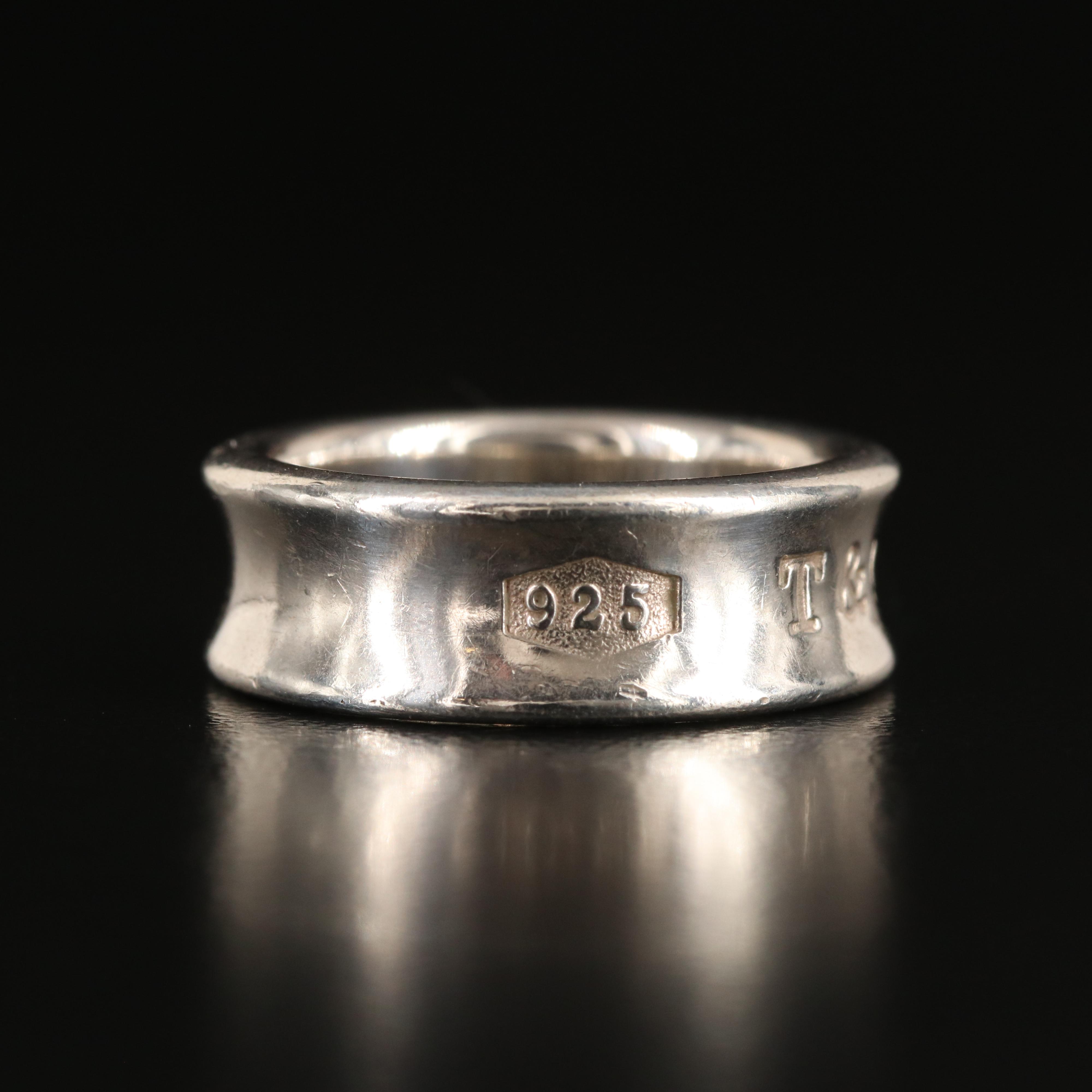 Tiffany & Co. "1837" Sterling Ring