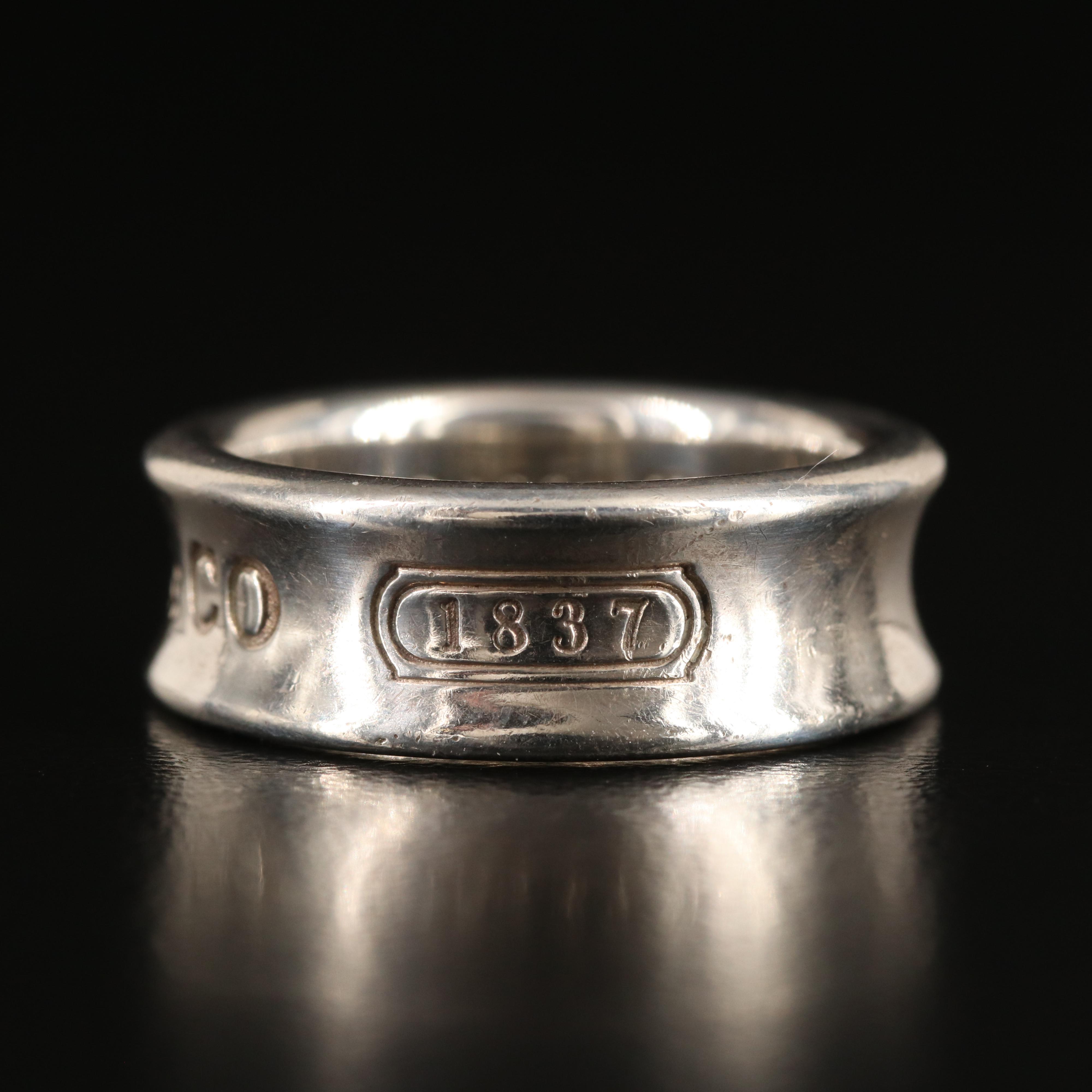 Tiffany & Co. "1837" Sterling Ring