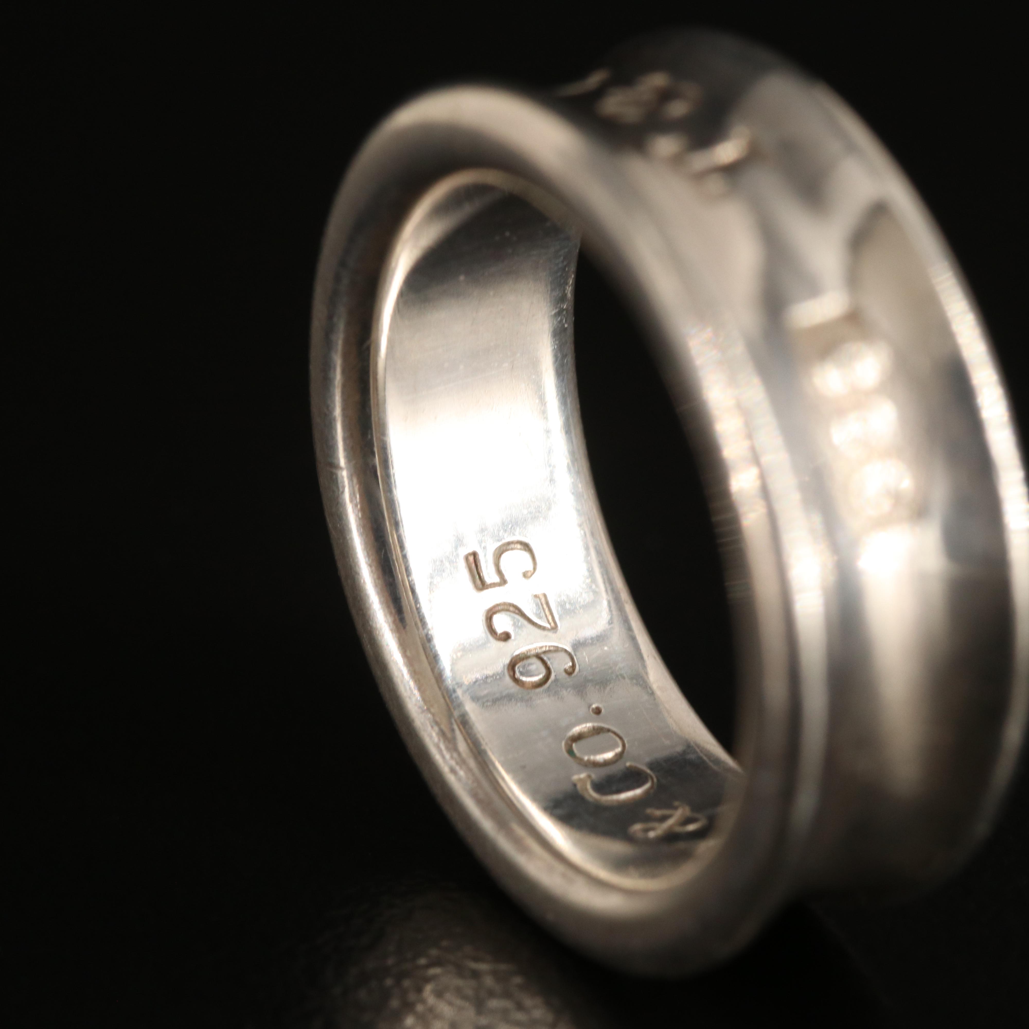 Tiffany & Co. "1837" Sterling Ring