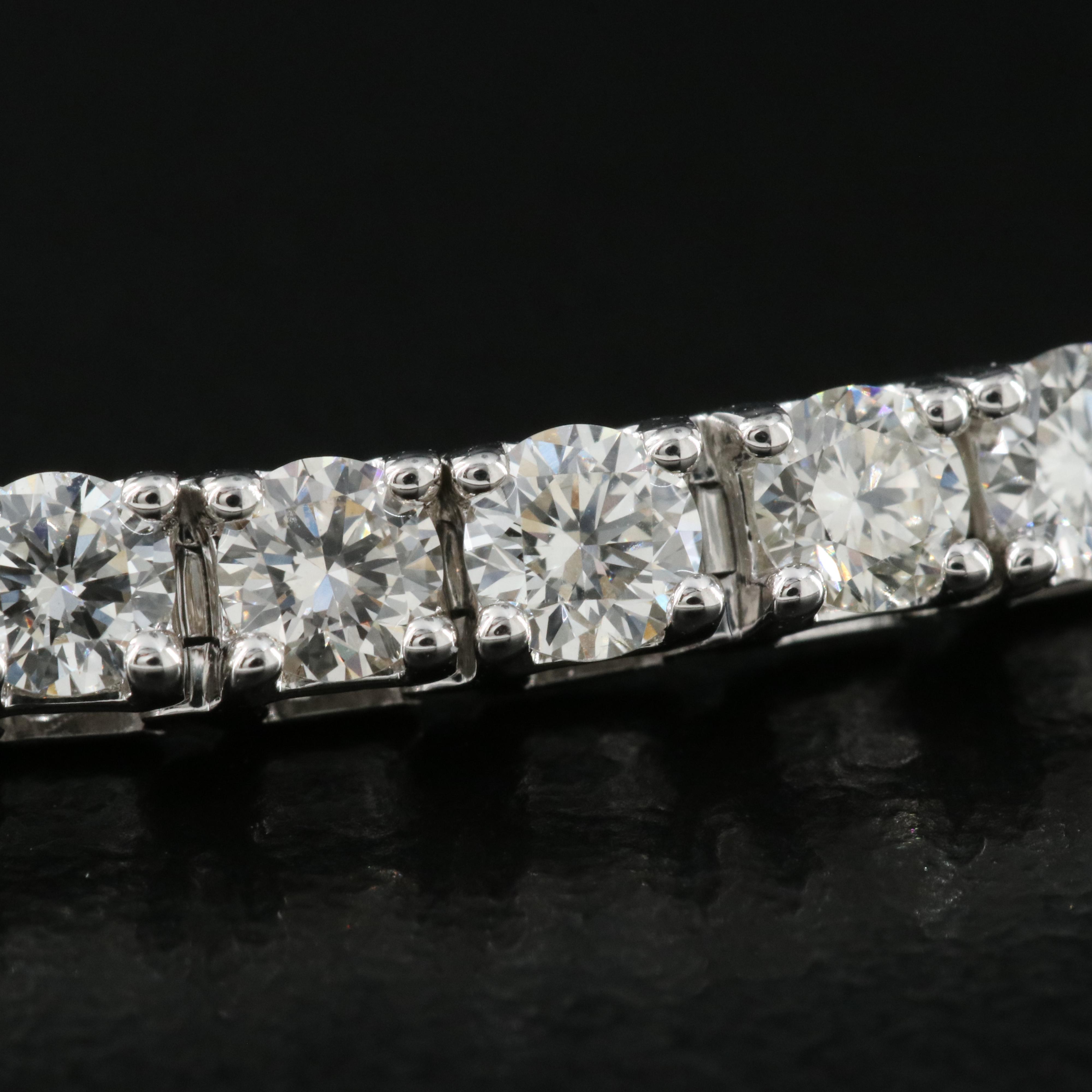 14K 5.90 CTW Lab Grown Diamond Line Bracelet