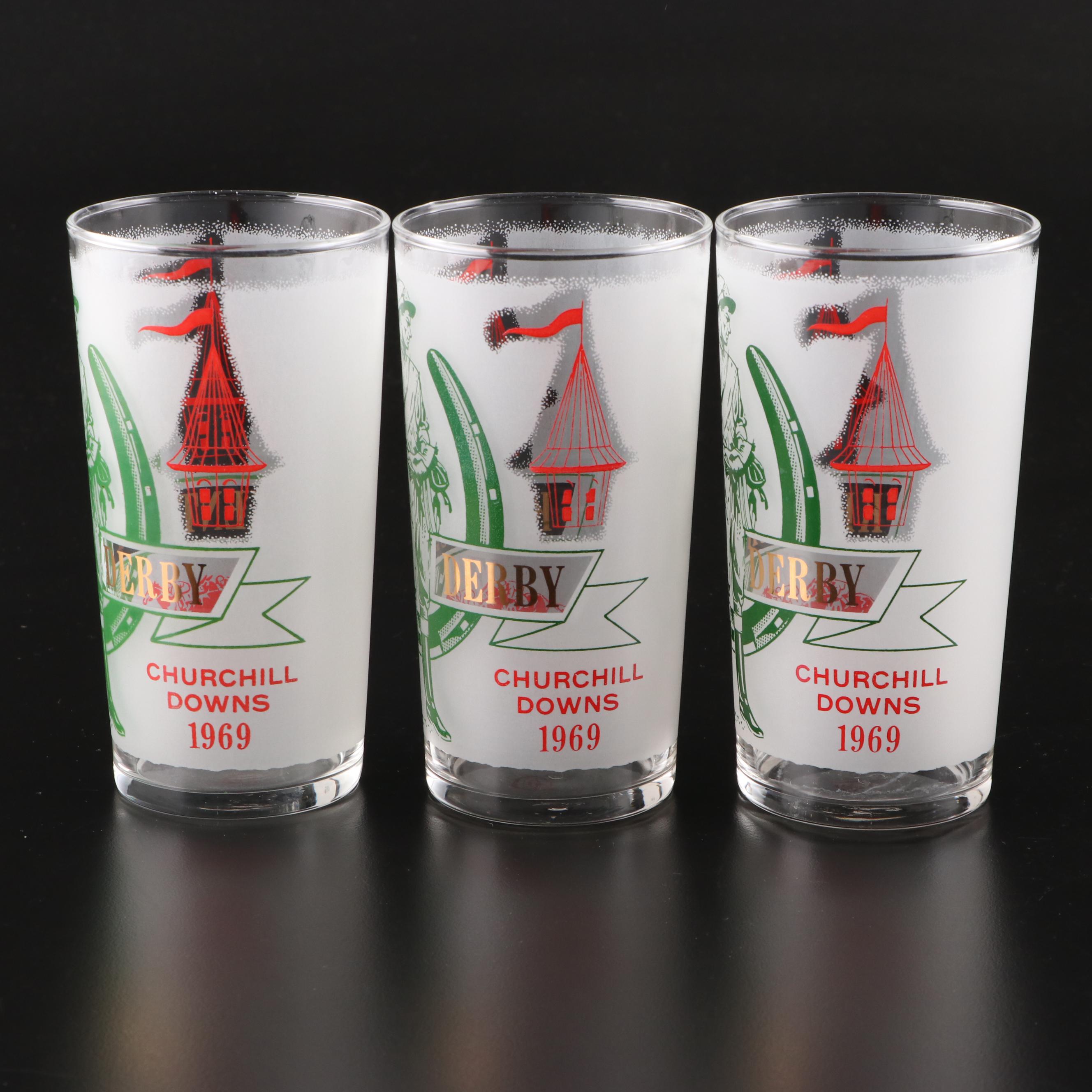 Libbey Kentucky Derby Collectible Mint Julep Glasses, Mid to Late 20th Century