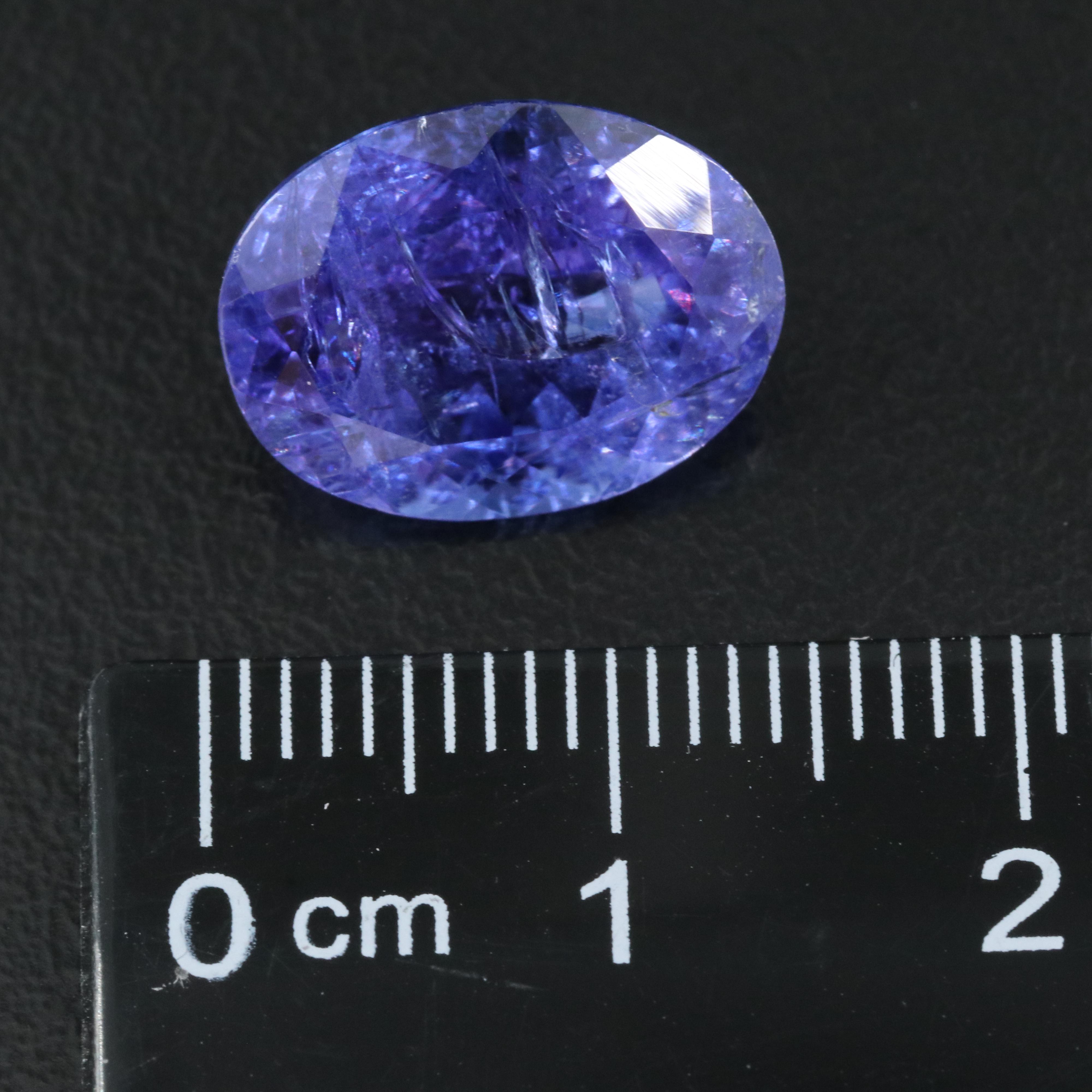 Loose 6.81 CT Tanzanite