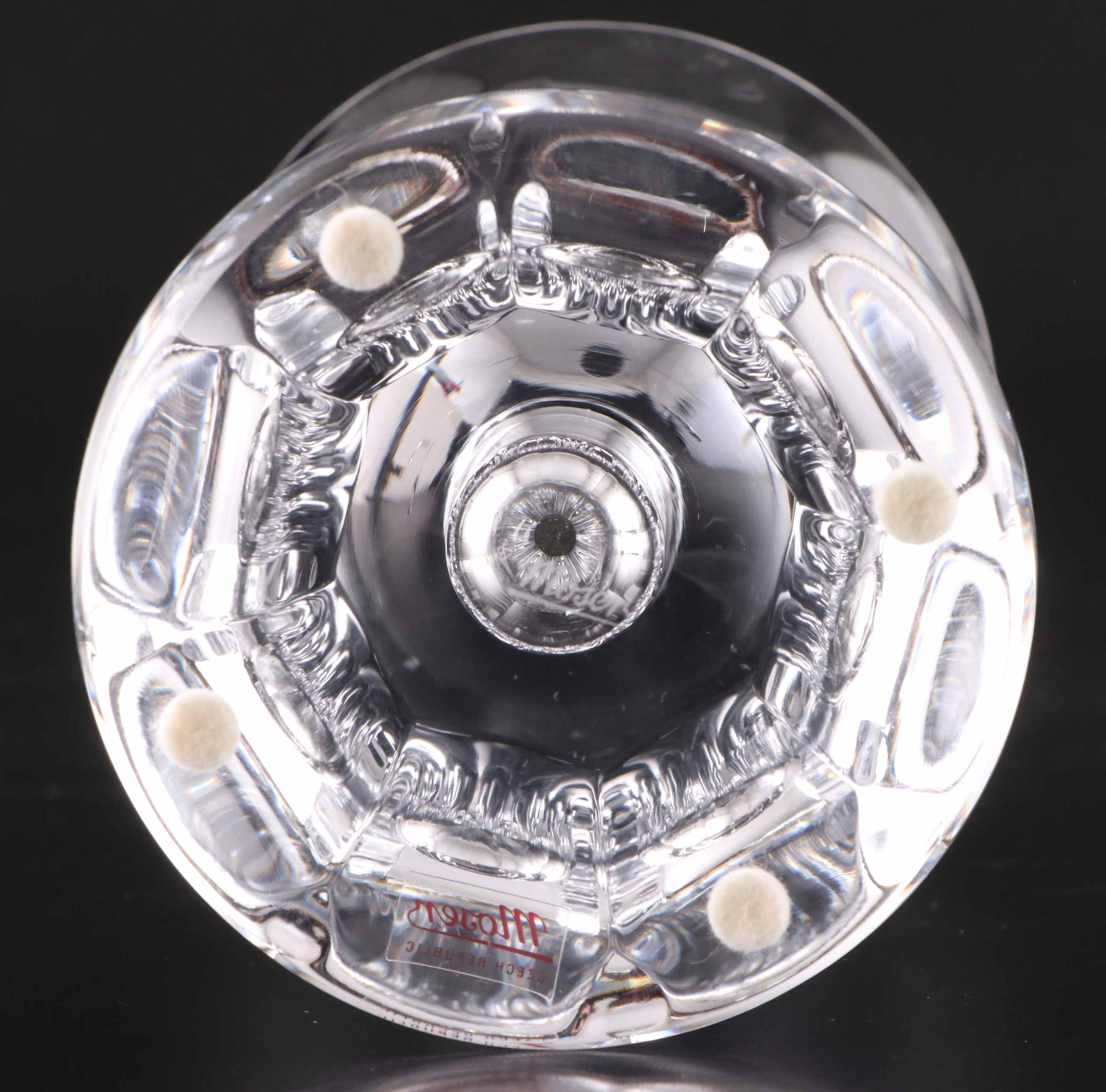 Moser "Melody" Czech Crystal Vase