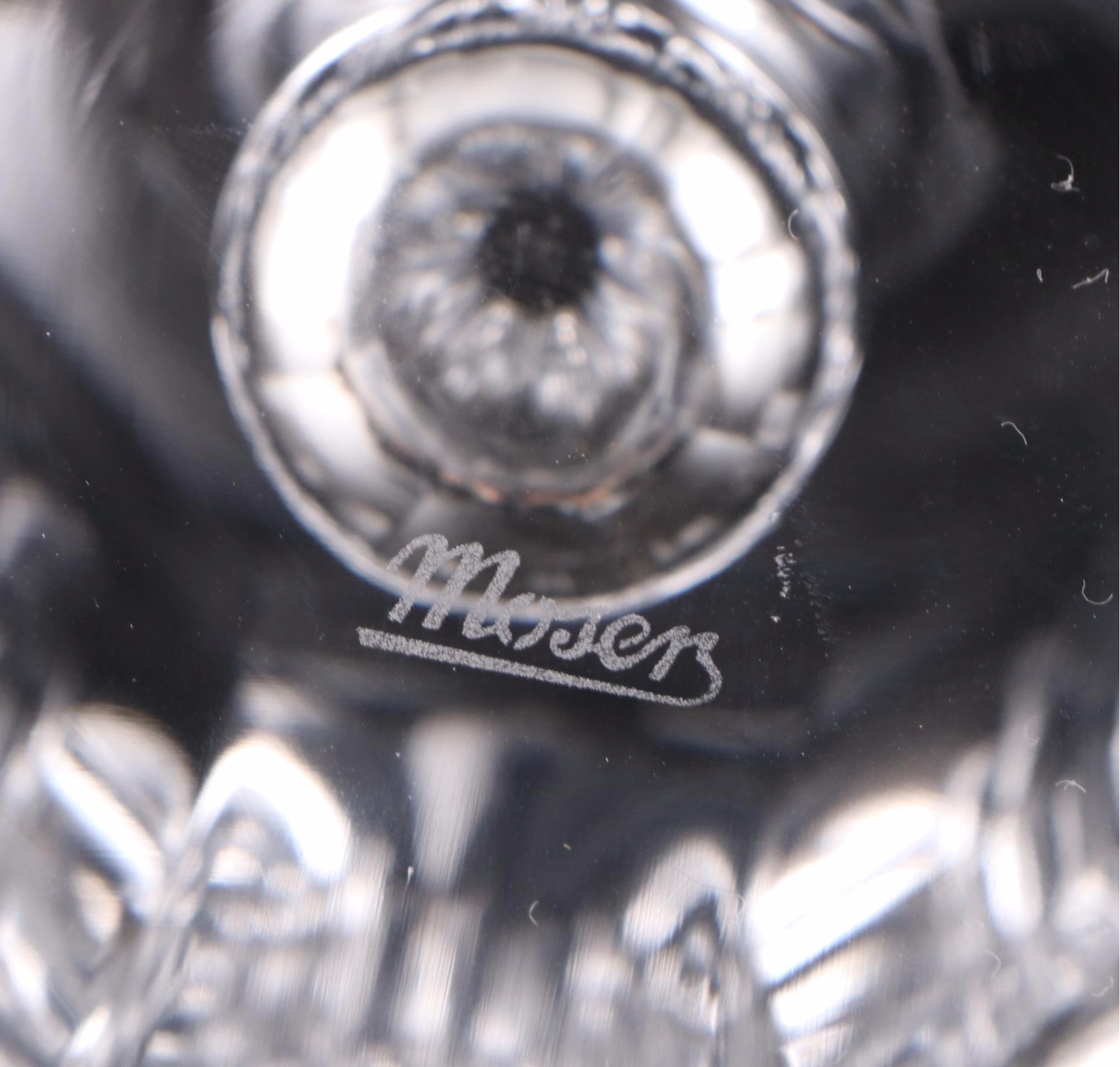 Moser "Melody" Czech Crystal Vase