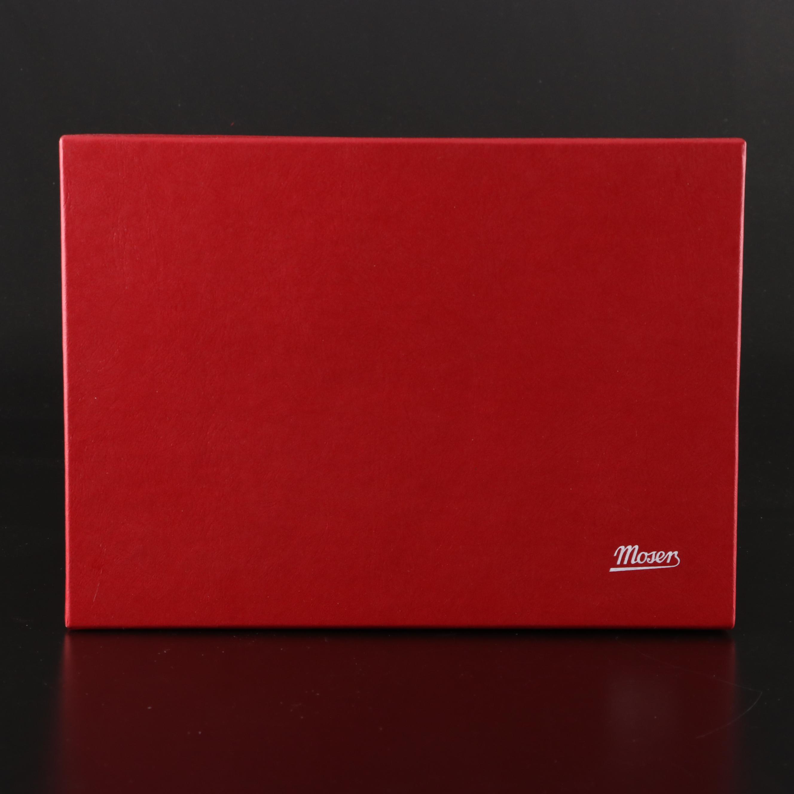 Moser "Melody" Czech Crystal Vase