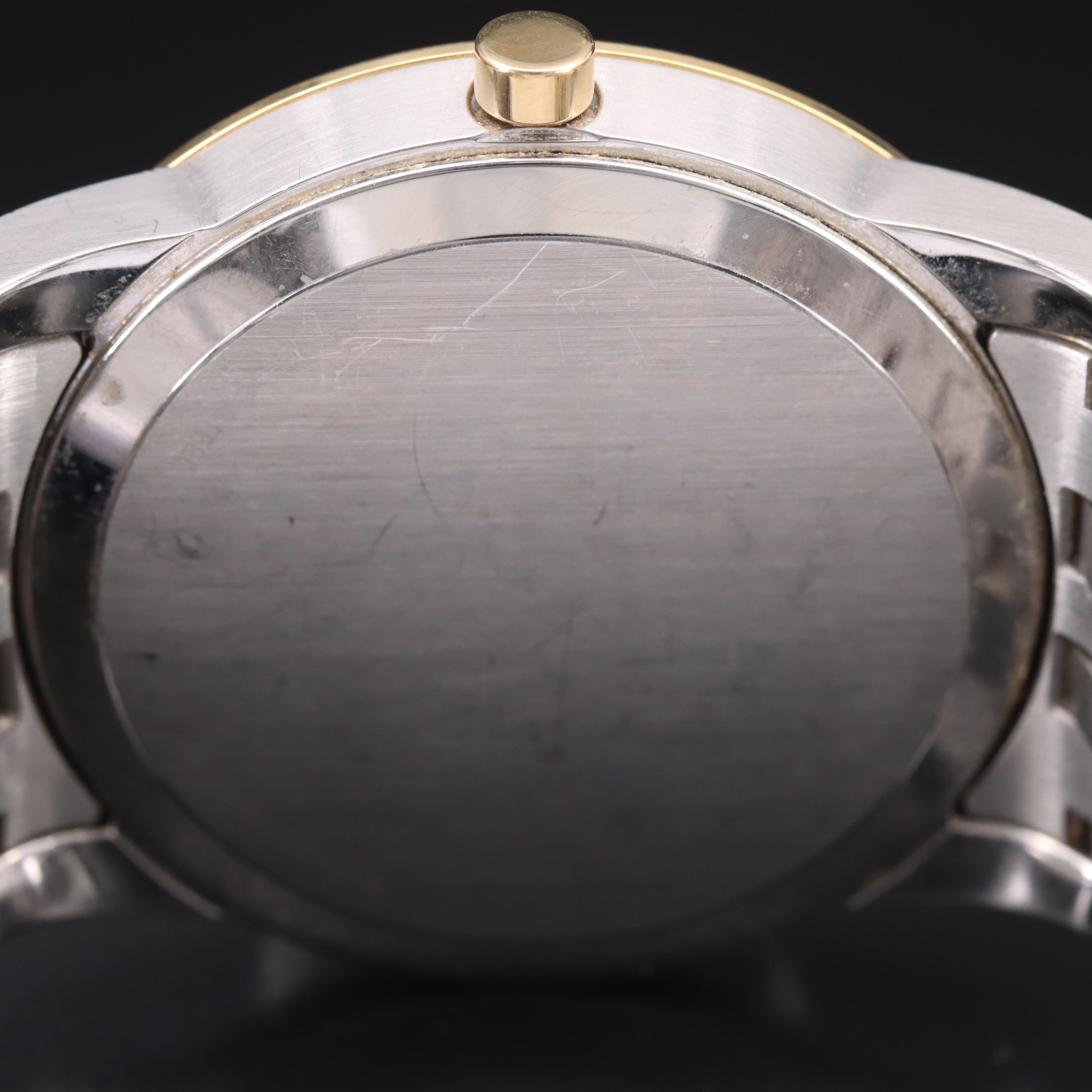 Movado Museum Classic Two-Tone Diamond Watch