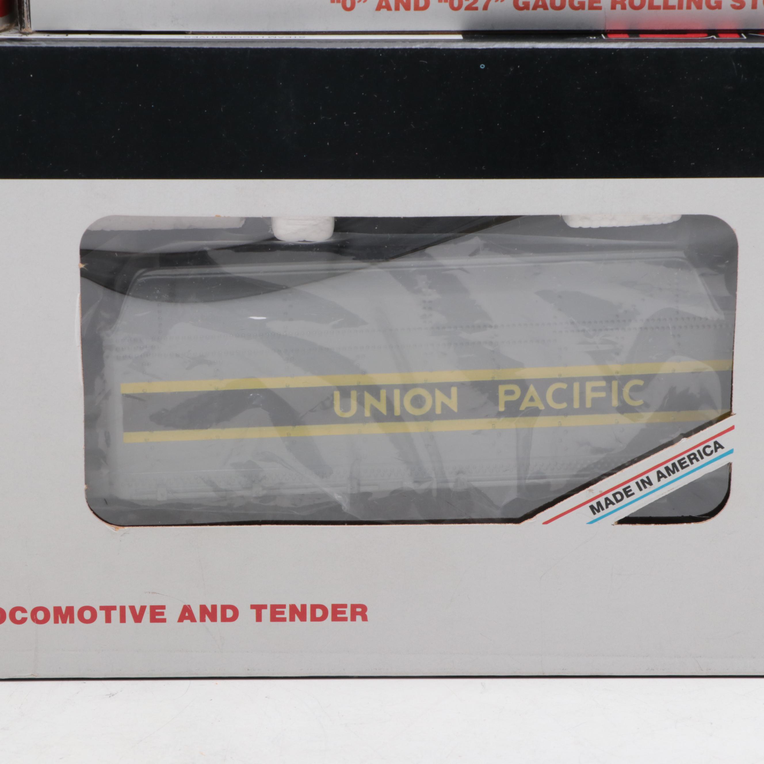 Lionel Union Pacific Locomotive and Tender with Hi-Cube and Cabooses
