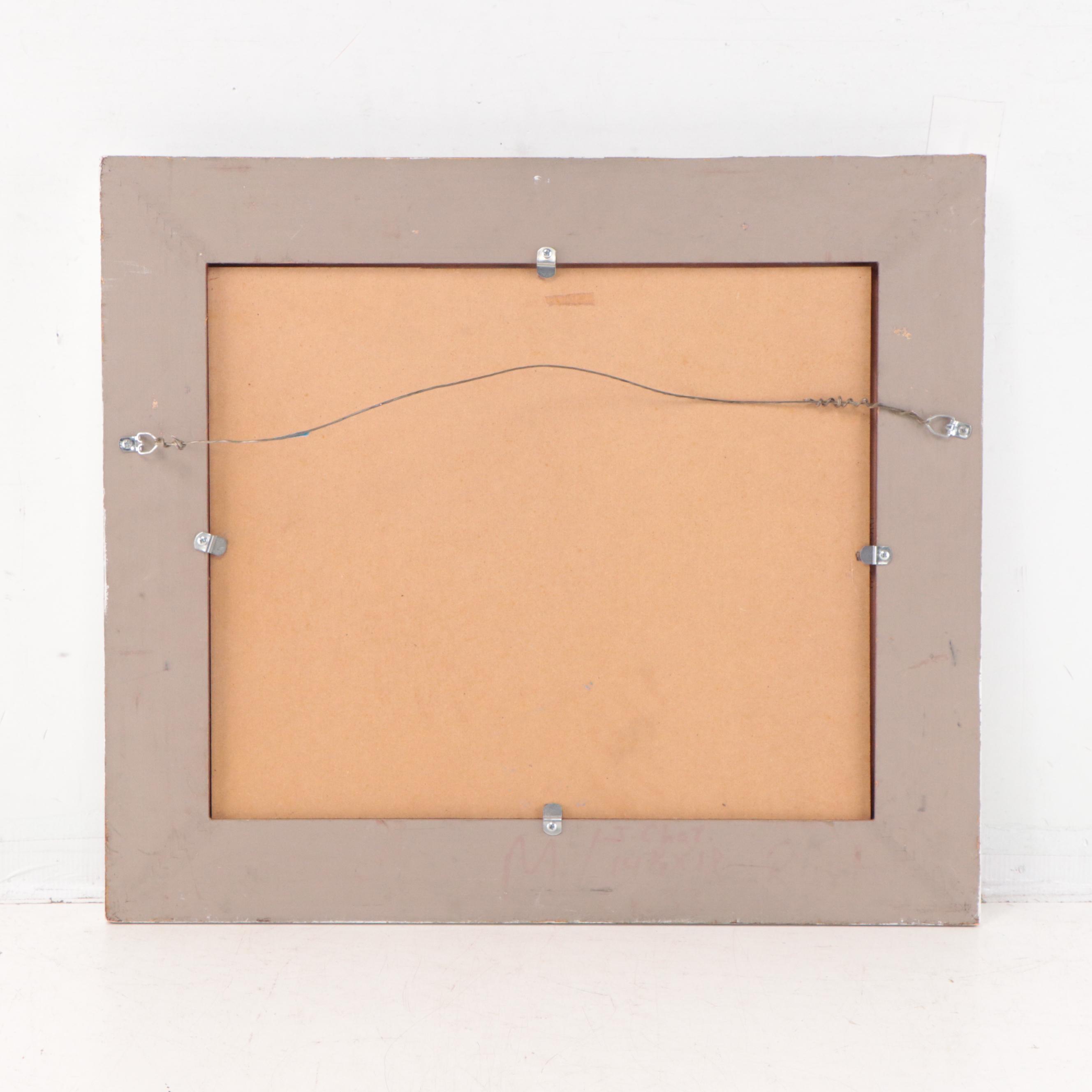 Robert Alan Waltsak Coastal Landscape Oil Painting