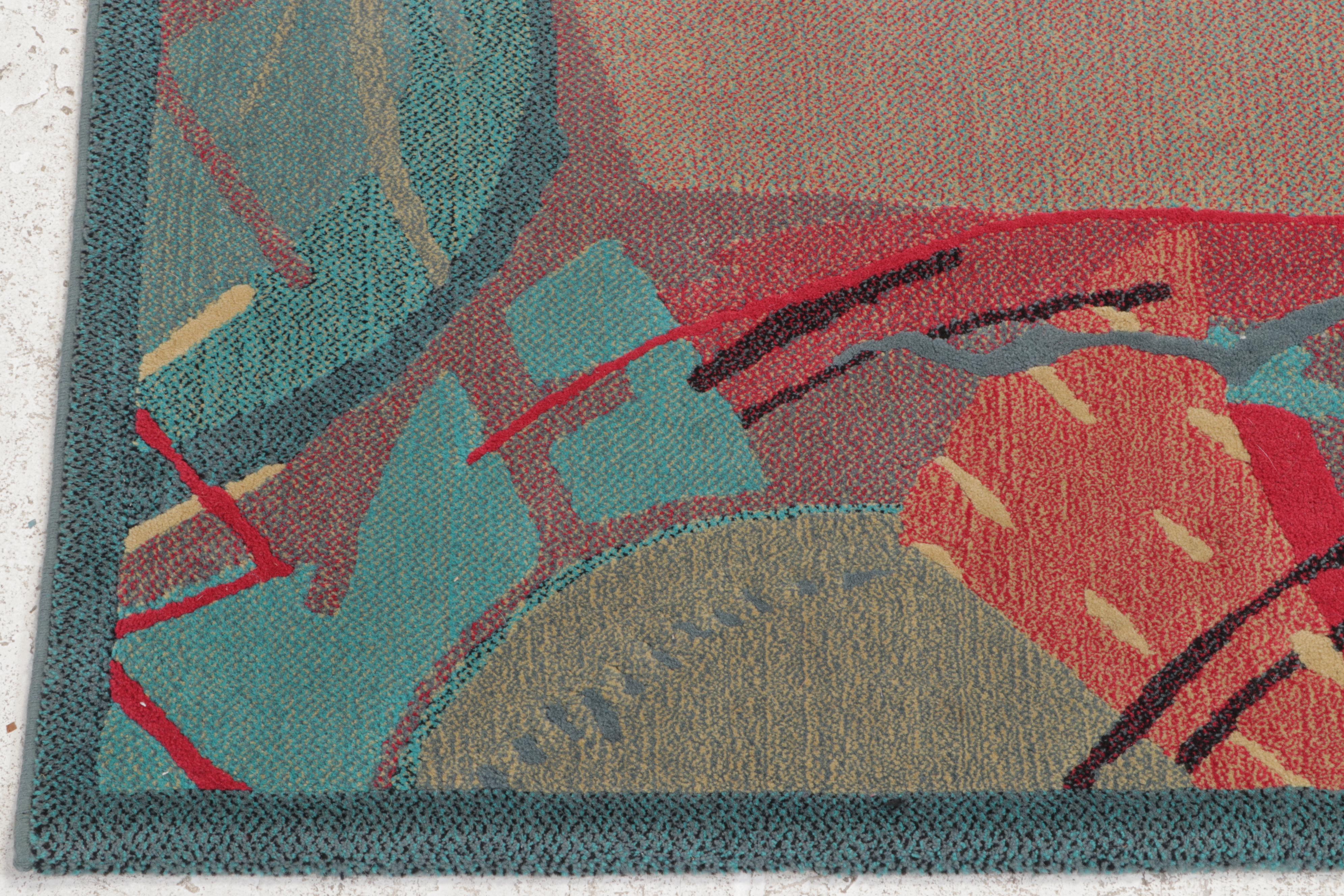 5'4 x 7'7 Machine Made Couristan Sensations Abstract Area Rug