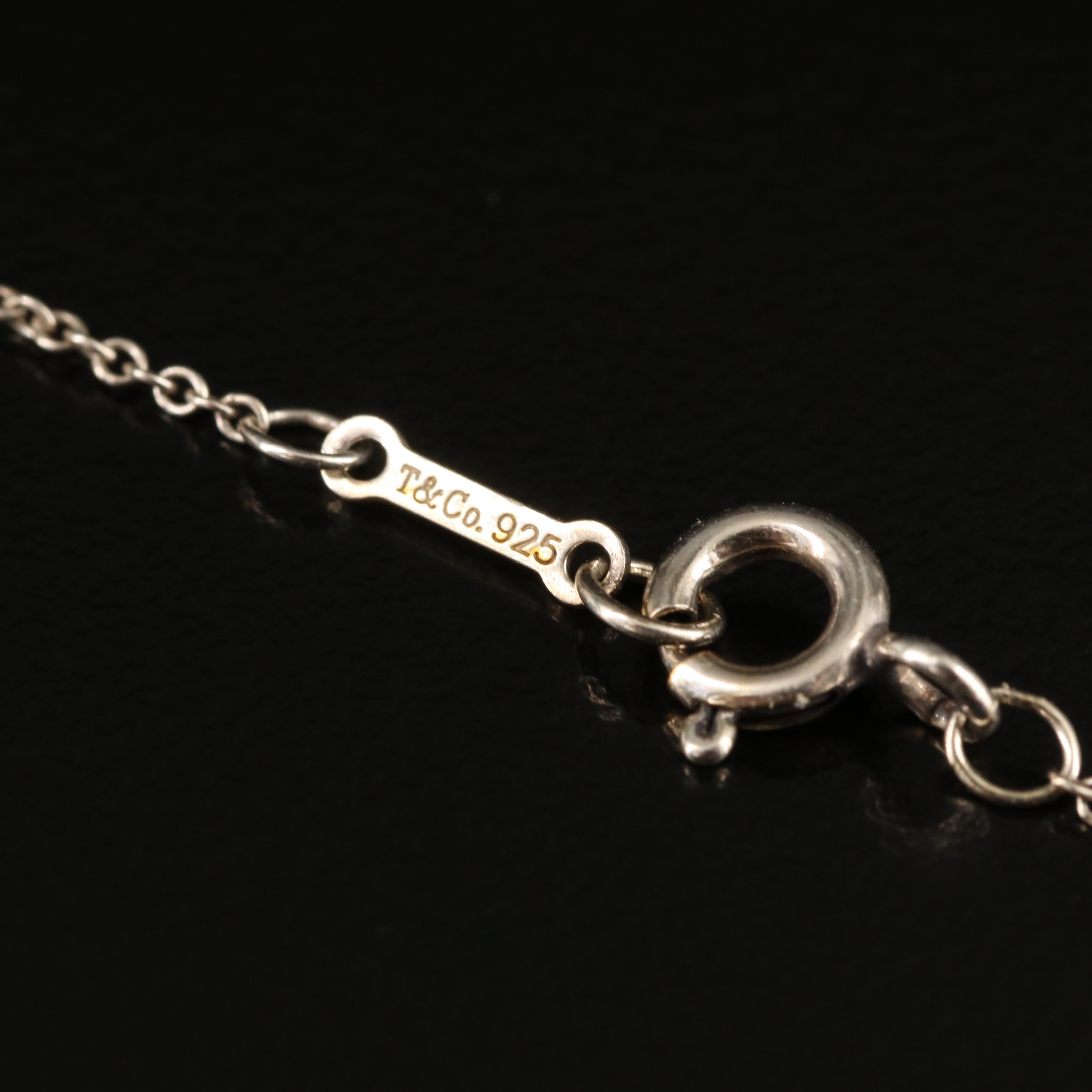 Paloma Picasso for Tiffany & Co. "Crown of Hearts" Sterling Diamond Necklace