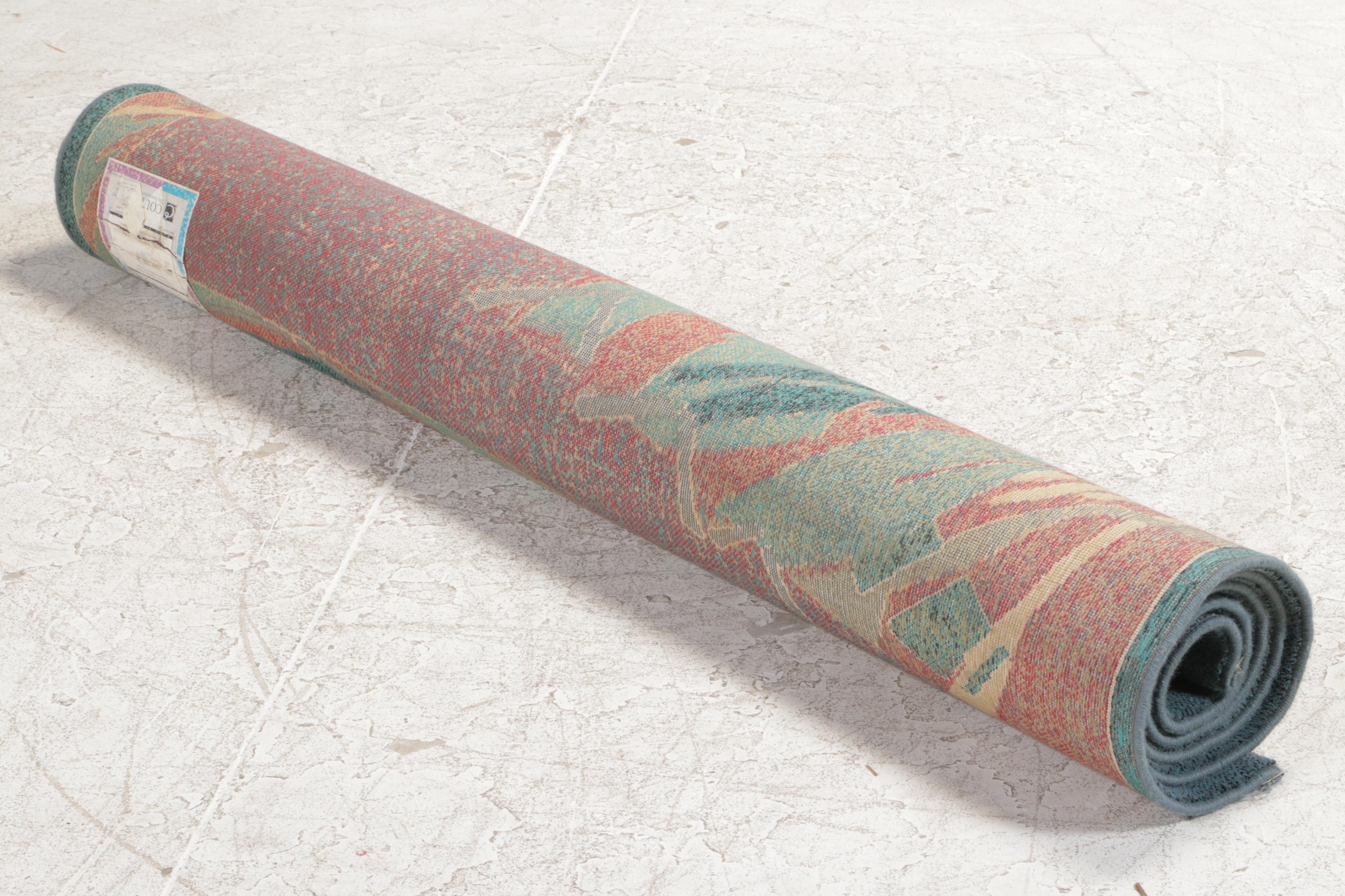 5'4 x 7'7 Machine Made Couristan Sensations Abstract Area Rug