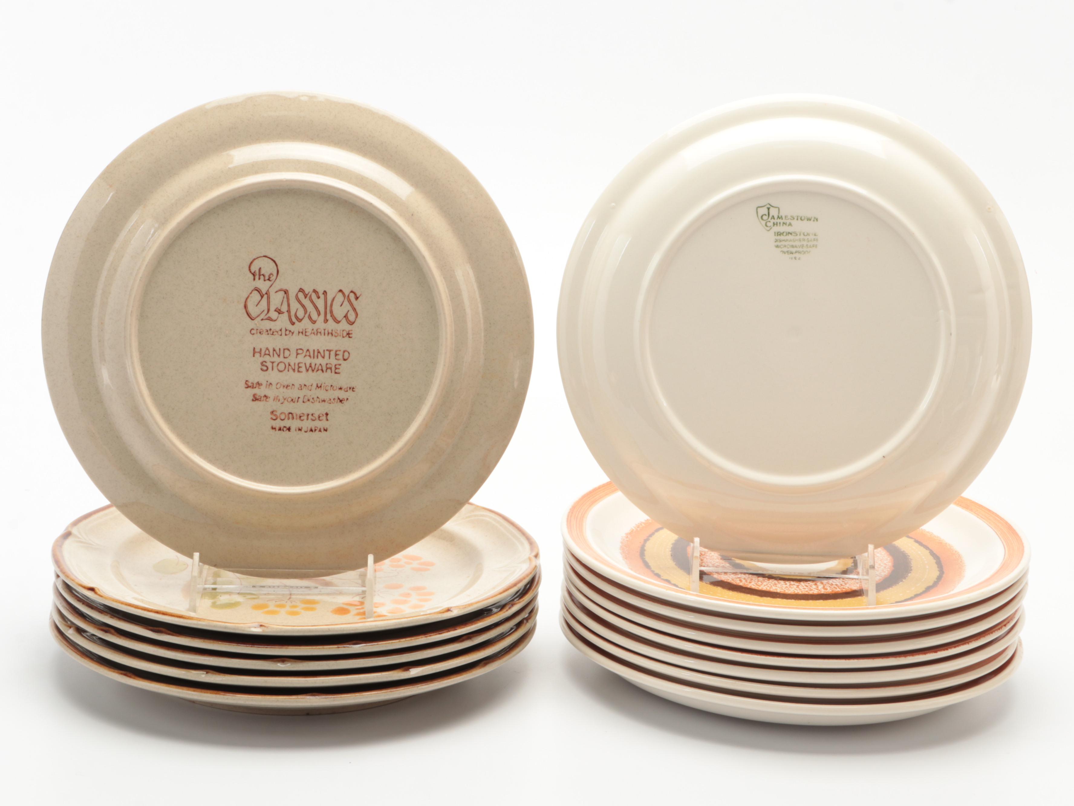 Hearthside "Somerset" with Jamestown China and Other Dinnerware