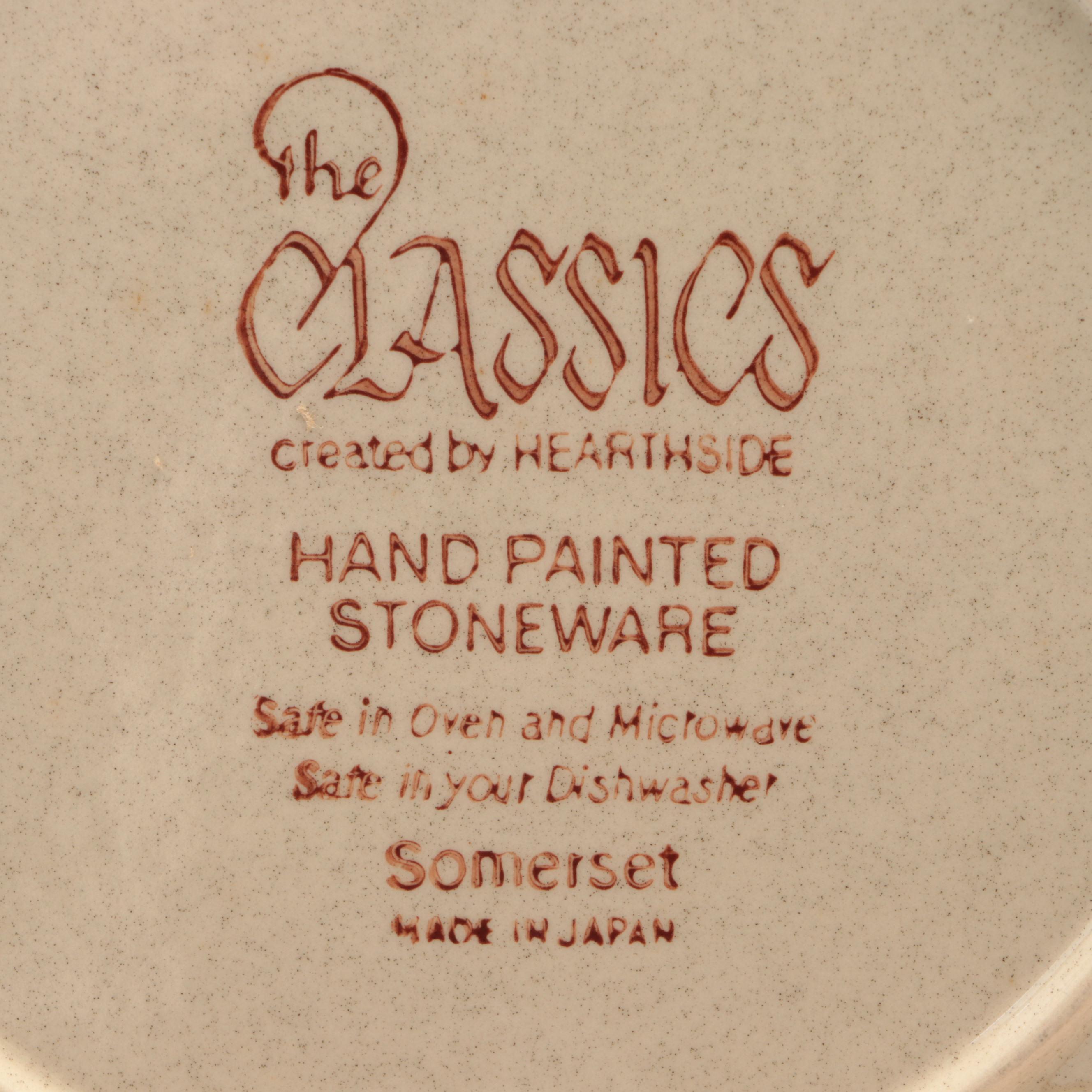 Hearthside "Somerset" with Jamestown China and Other Dinnerware