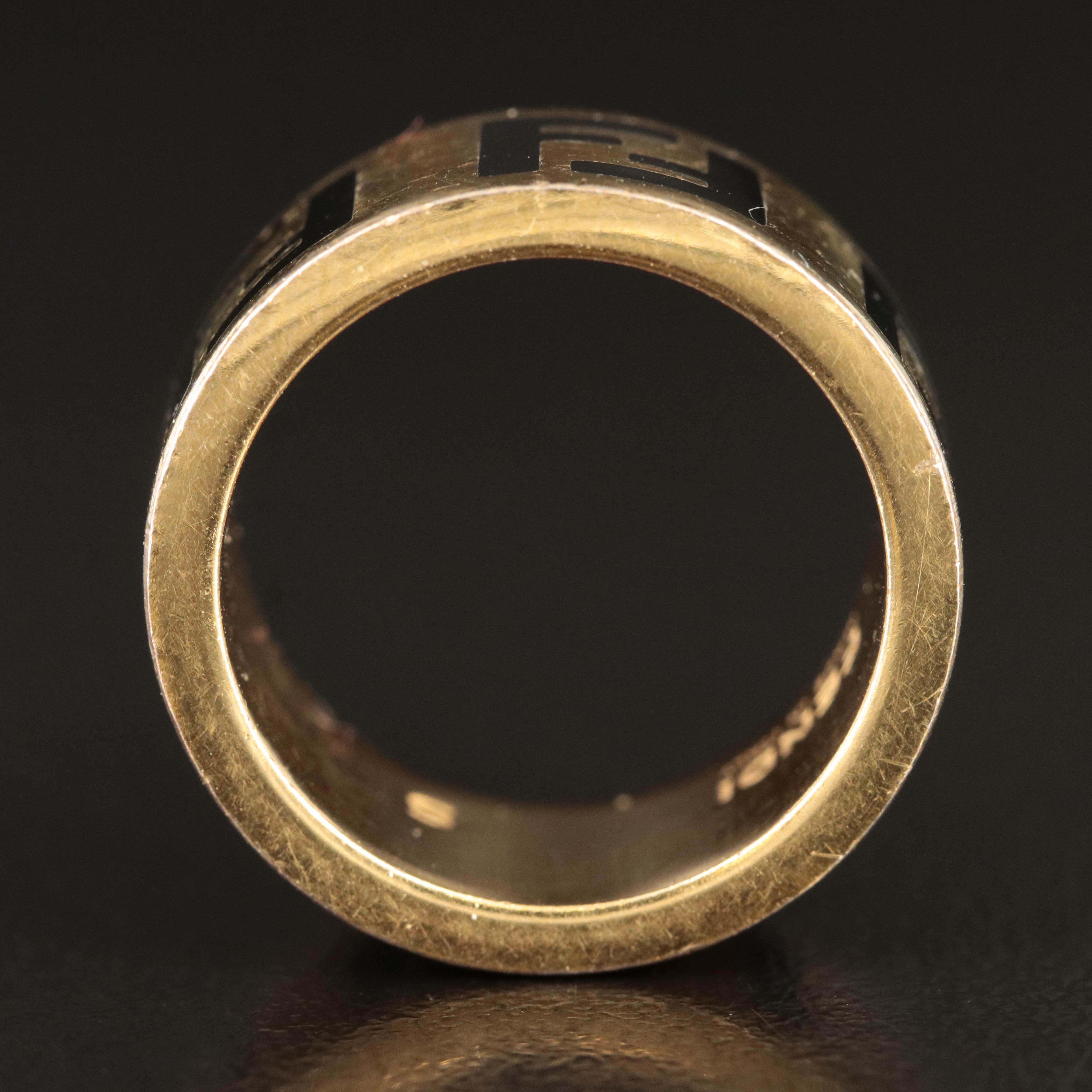 Fendi "Forever Fendi" Enamel Band