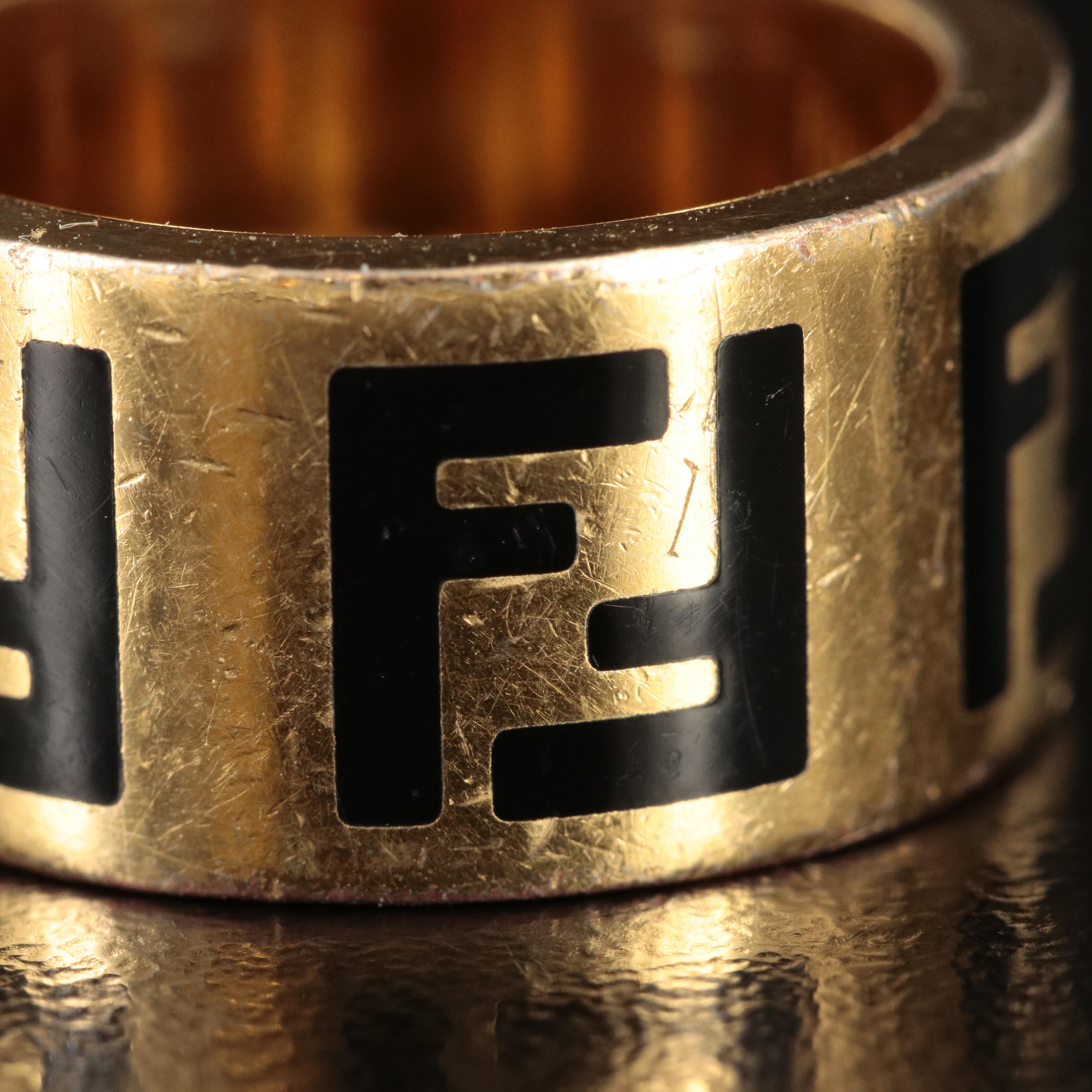 Fendi "Forever Fendi" Enamel Band