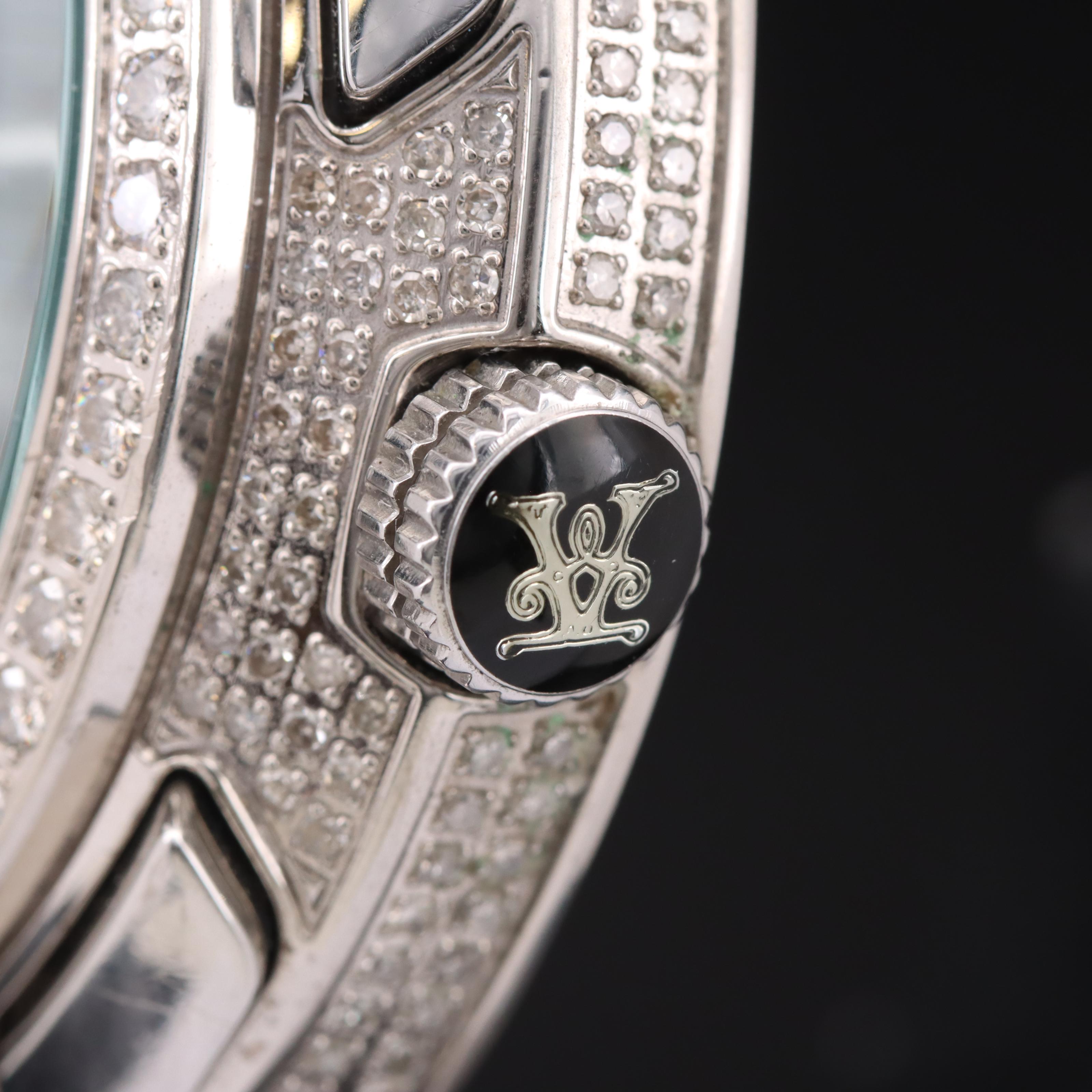 4.00 CTW Diamond Luxuarman Grand-Master Limited Edition Watch