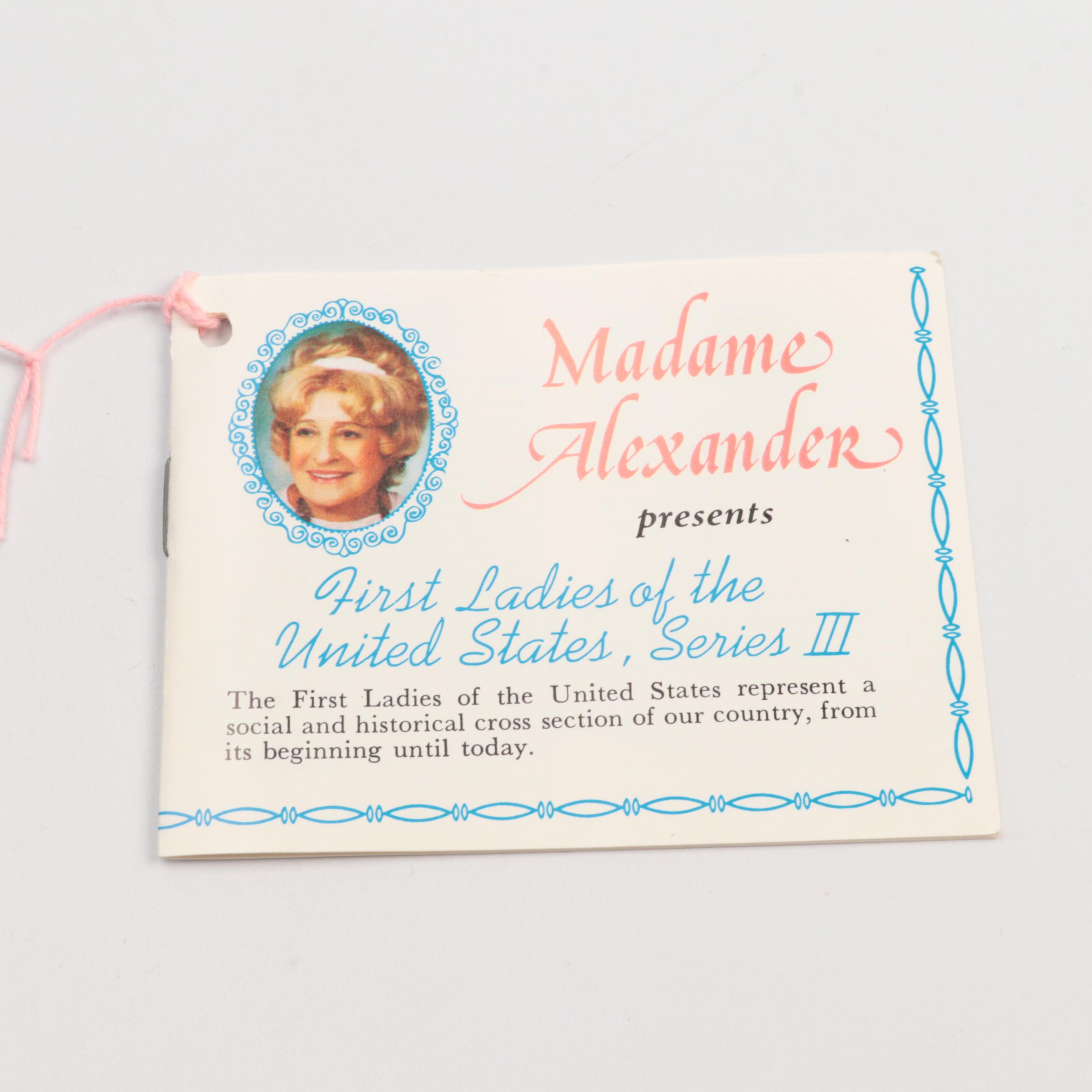 Madame Alexander First Ladies Series III Dolls