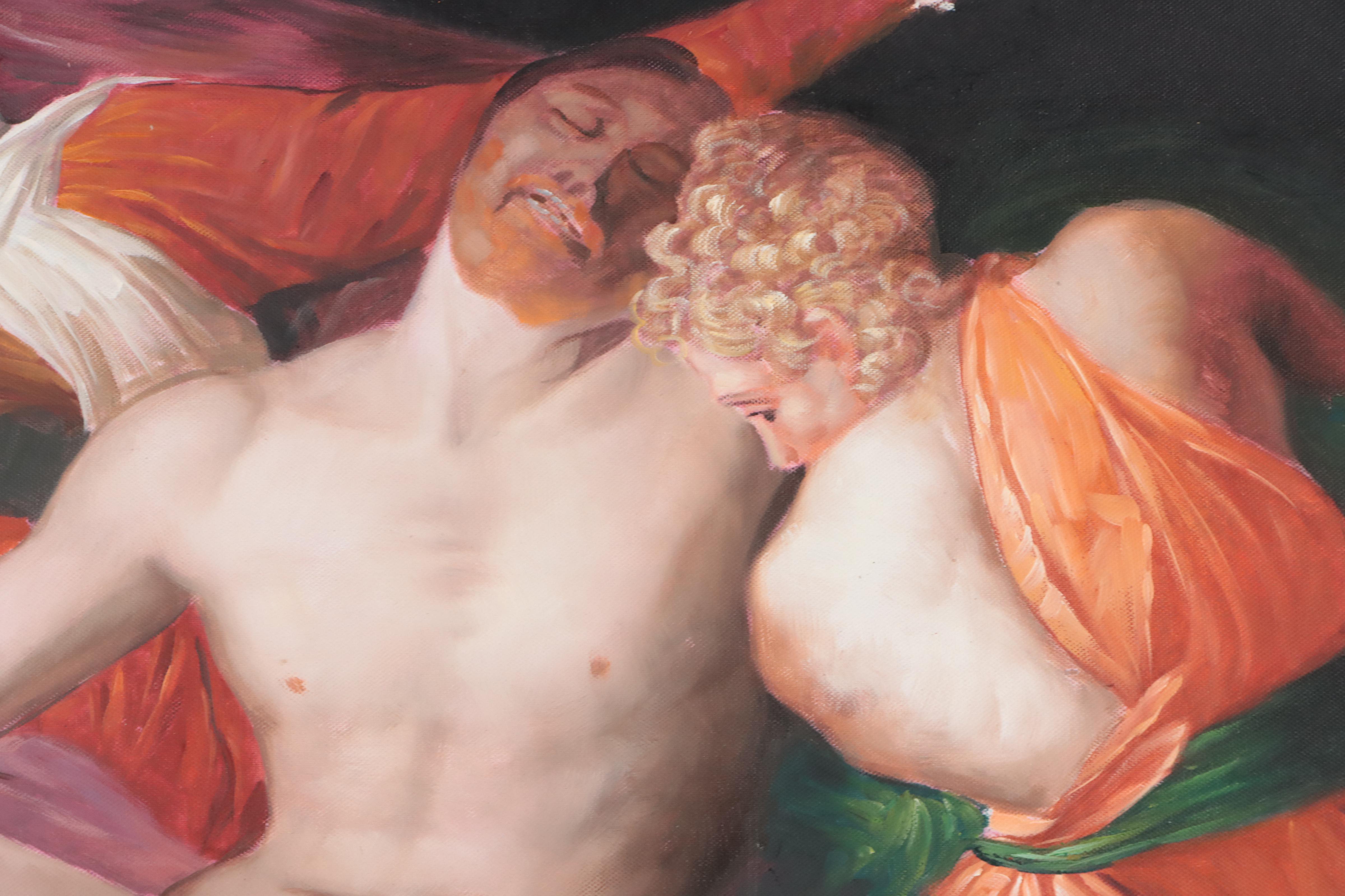 Oil Painting after "Pieta" by Rosso Fiorentino